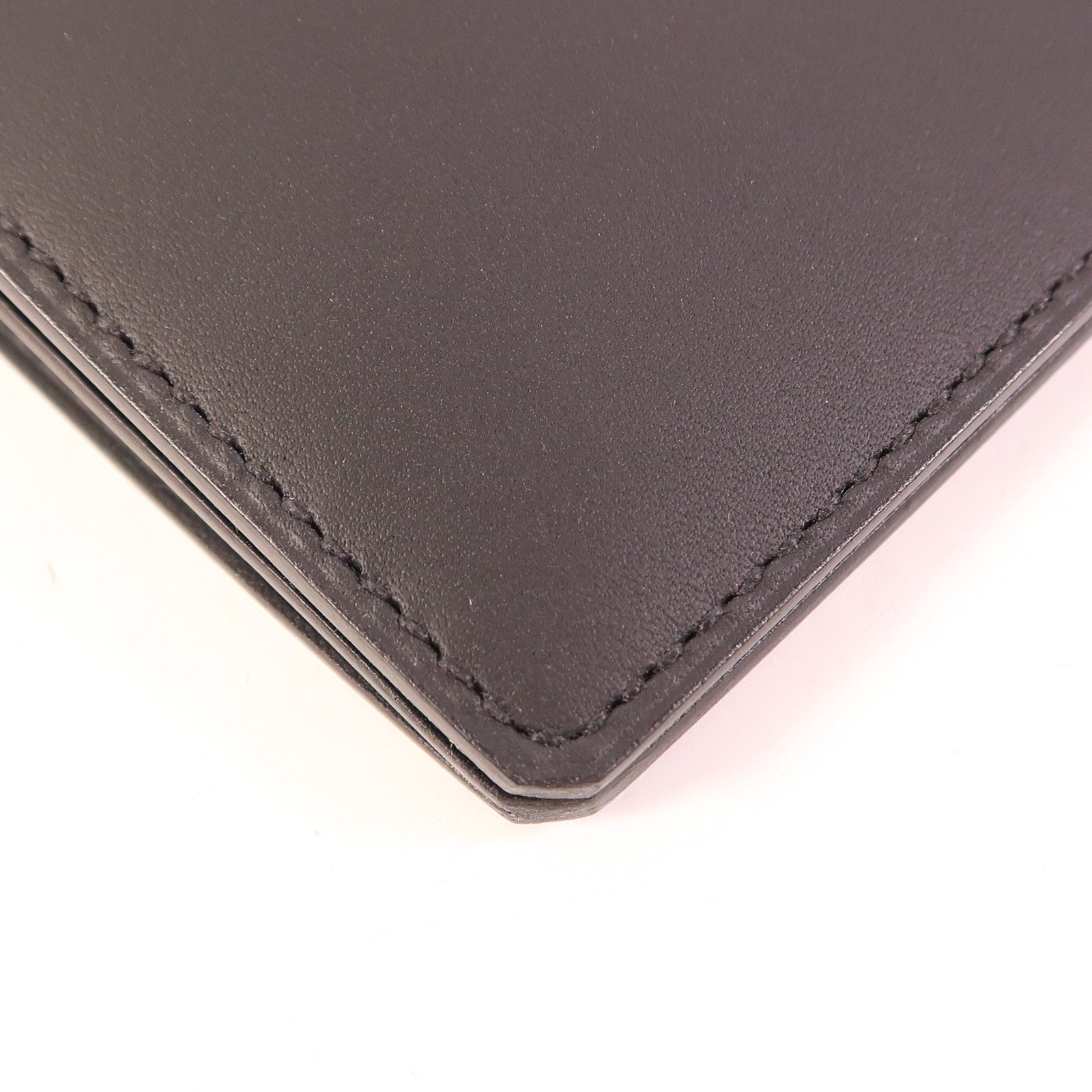 HERMES Sombrero皮革/Tadelakt皮革Manhattan Long Wallet長錢包Noir