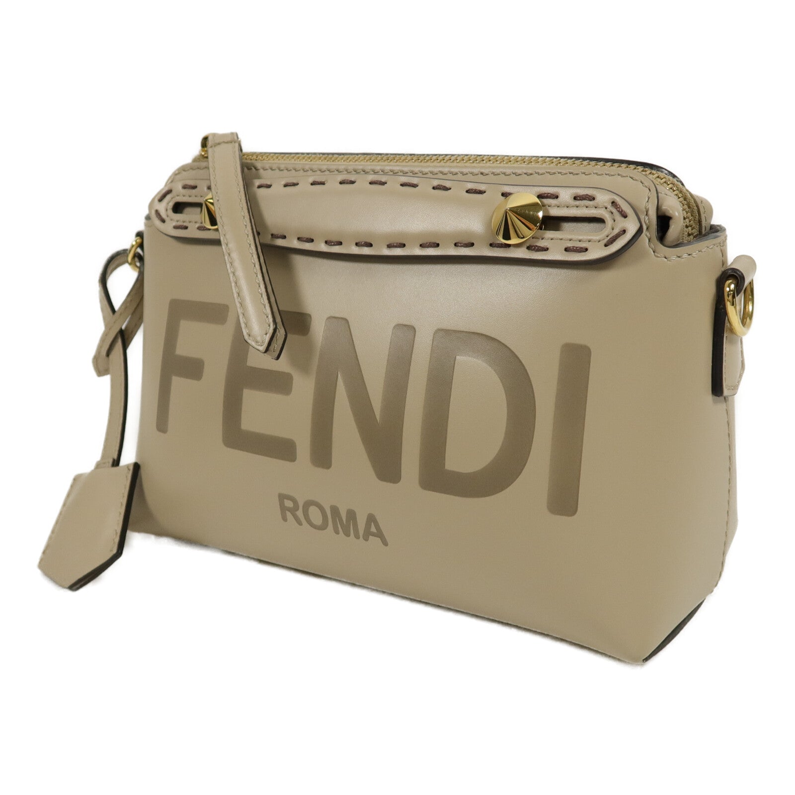 FENDI 牛皮皮革By The Way Mini肩背袋
