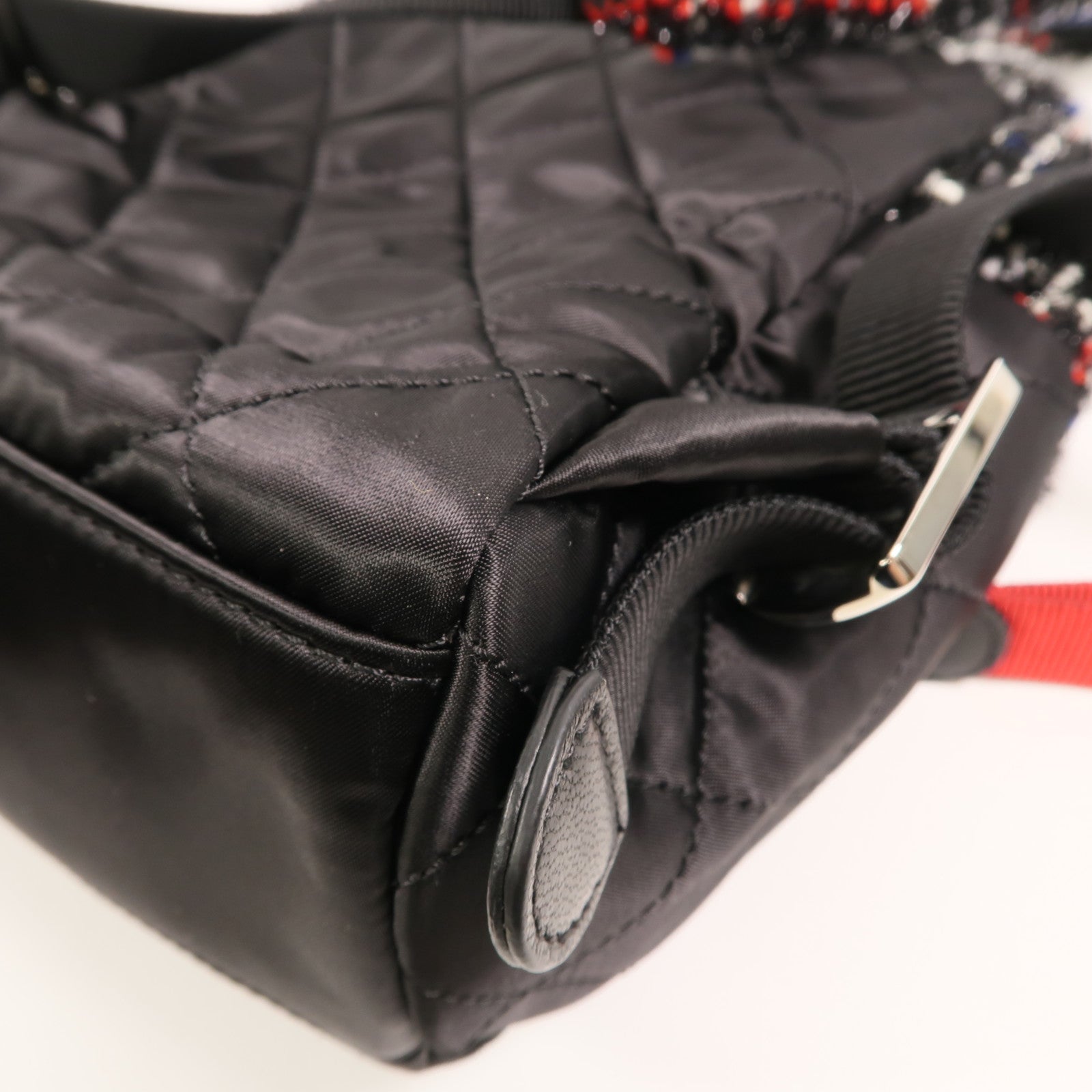 CHANEL 尼龍/Tweed Backpack背包