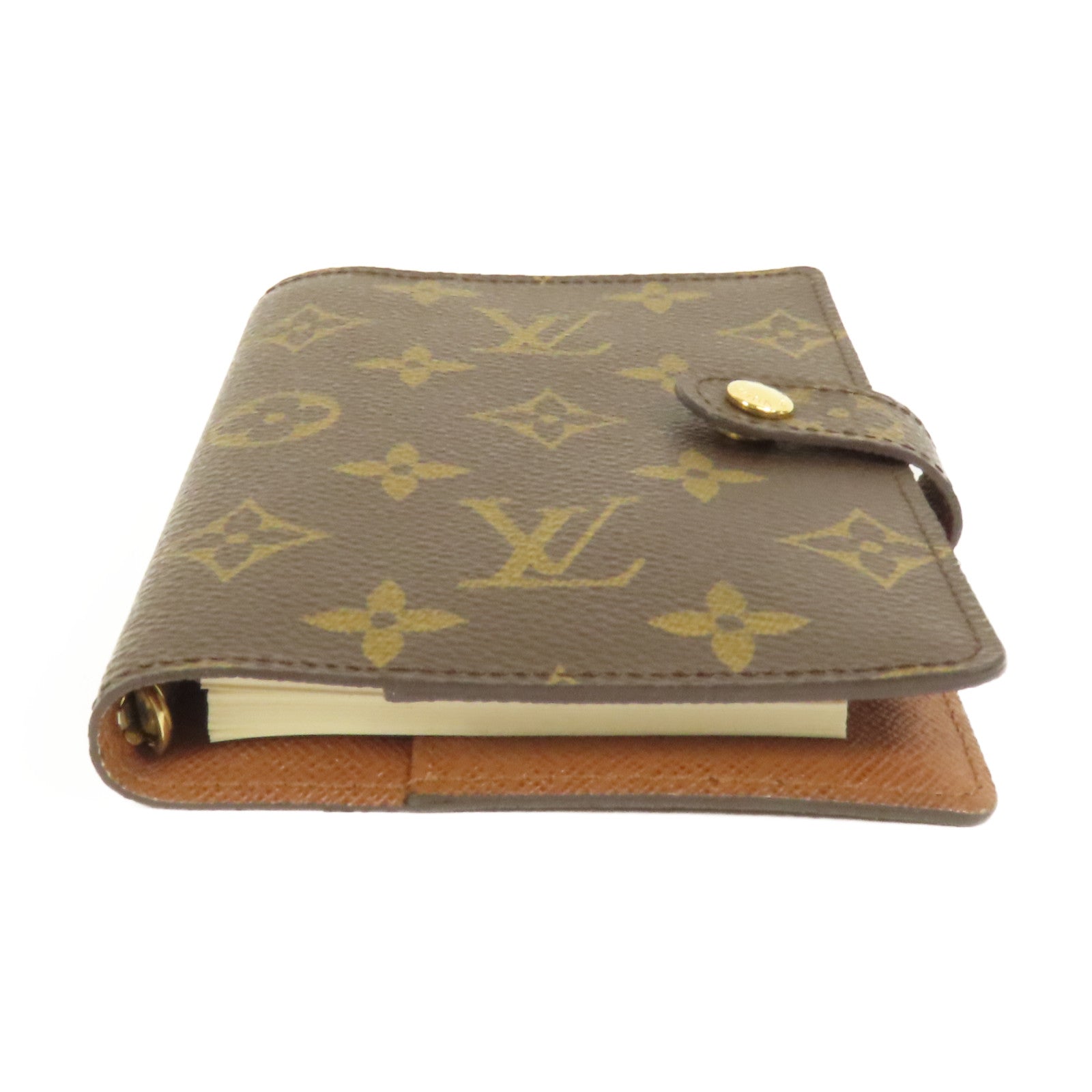 LOUIS VUITTON Monogram Agenda Cover金扣記事本封套