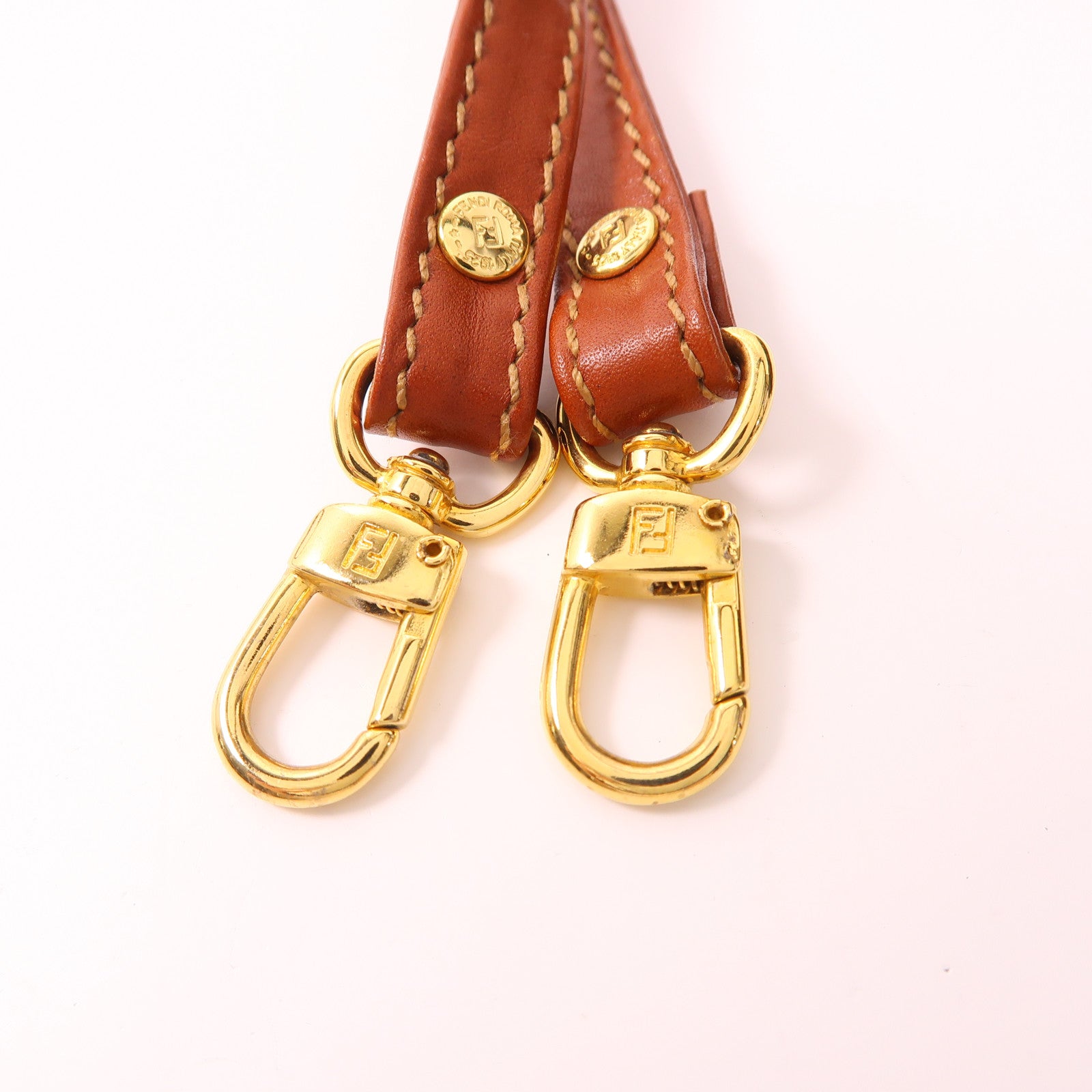 FENDI 【激減優惠】塗層帆布Vintage Pequin Convertible Boston Bag金扣手挽肩背兩用袋