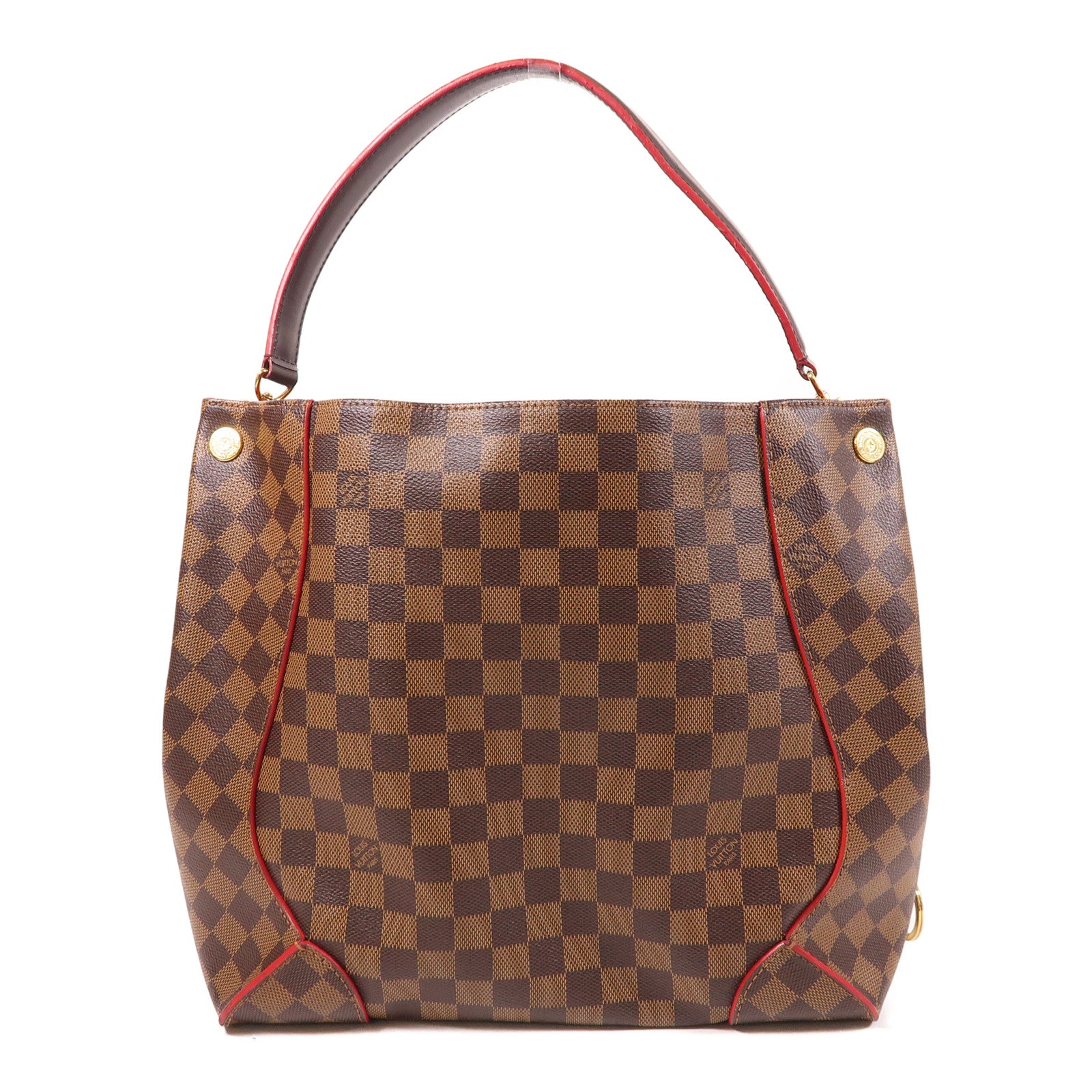 LOUIS VUITTON Damier Caissa Hobo金扣肩背袋