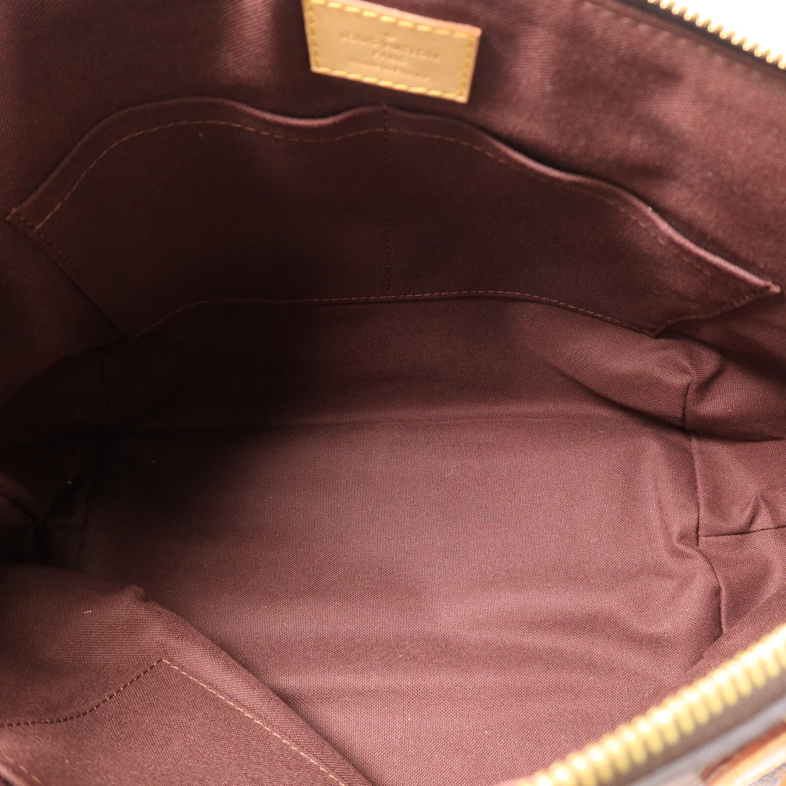 LOUIS VUITTON Monogram Turenne MM金扣手挽肩背兩用袋棕色
