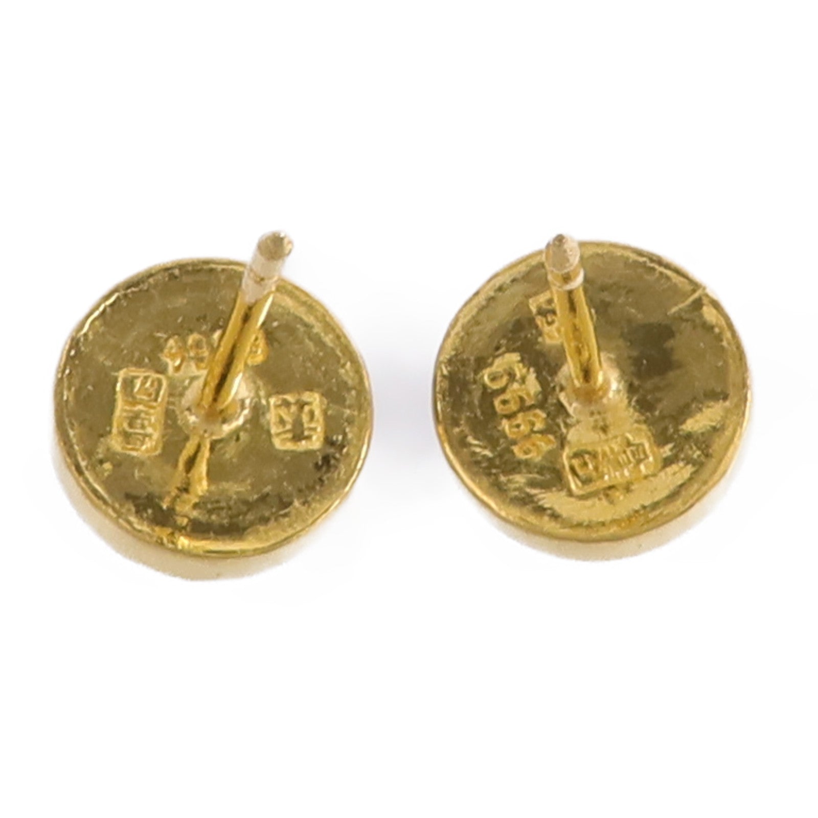 JEWELRY 24K黃金Jade Earrings翡翠耳環