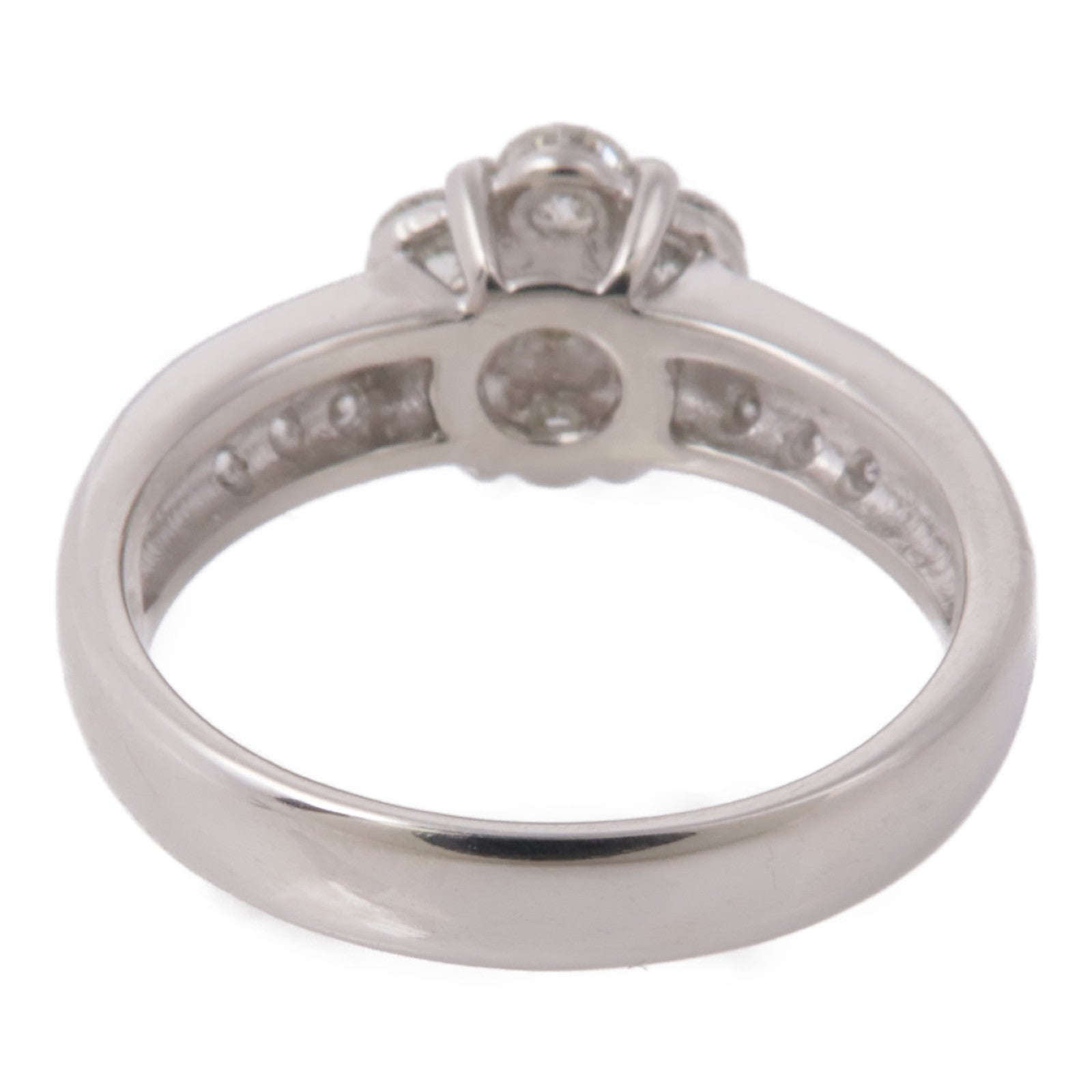 JEWELRY 【激減優惠】PT900鉑金Diamond Ring鑽石戒指US#5.75