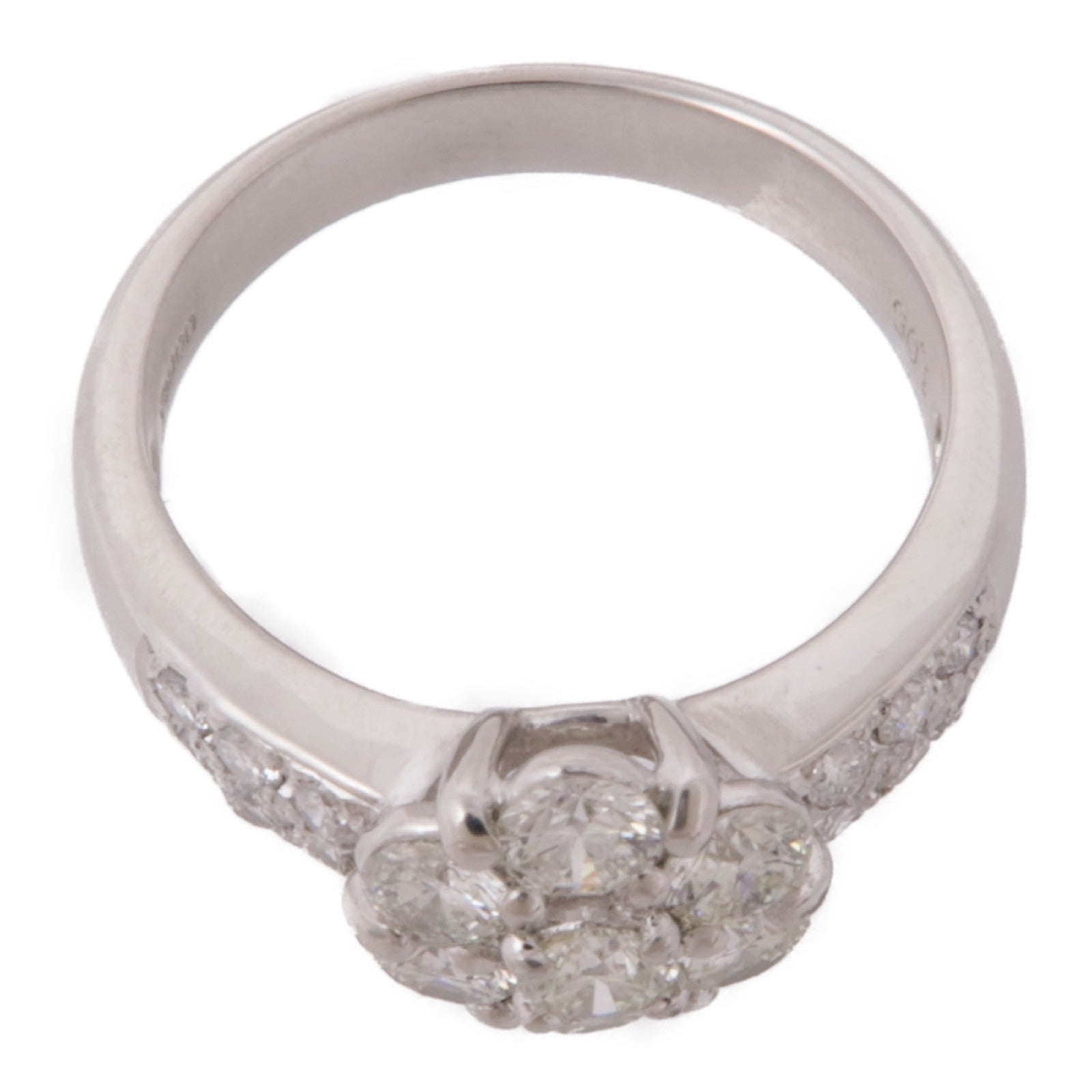 JEWELRY【激減優惠】 PT900鉑金Diamond Ring鑽石戒指US#5.75