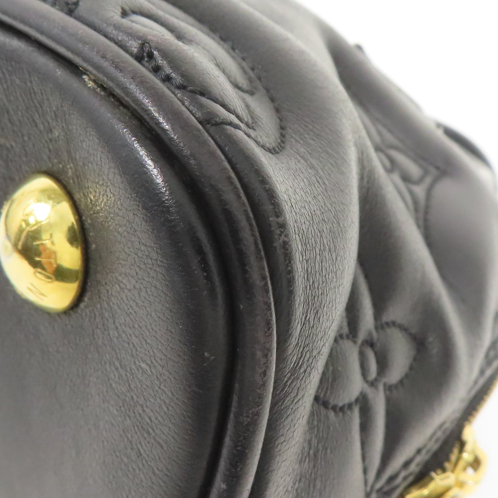 LOUIS VUITTON 牛皮皮革Alma BB金扣手挽肩背兩用袋