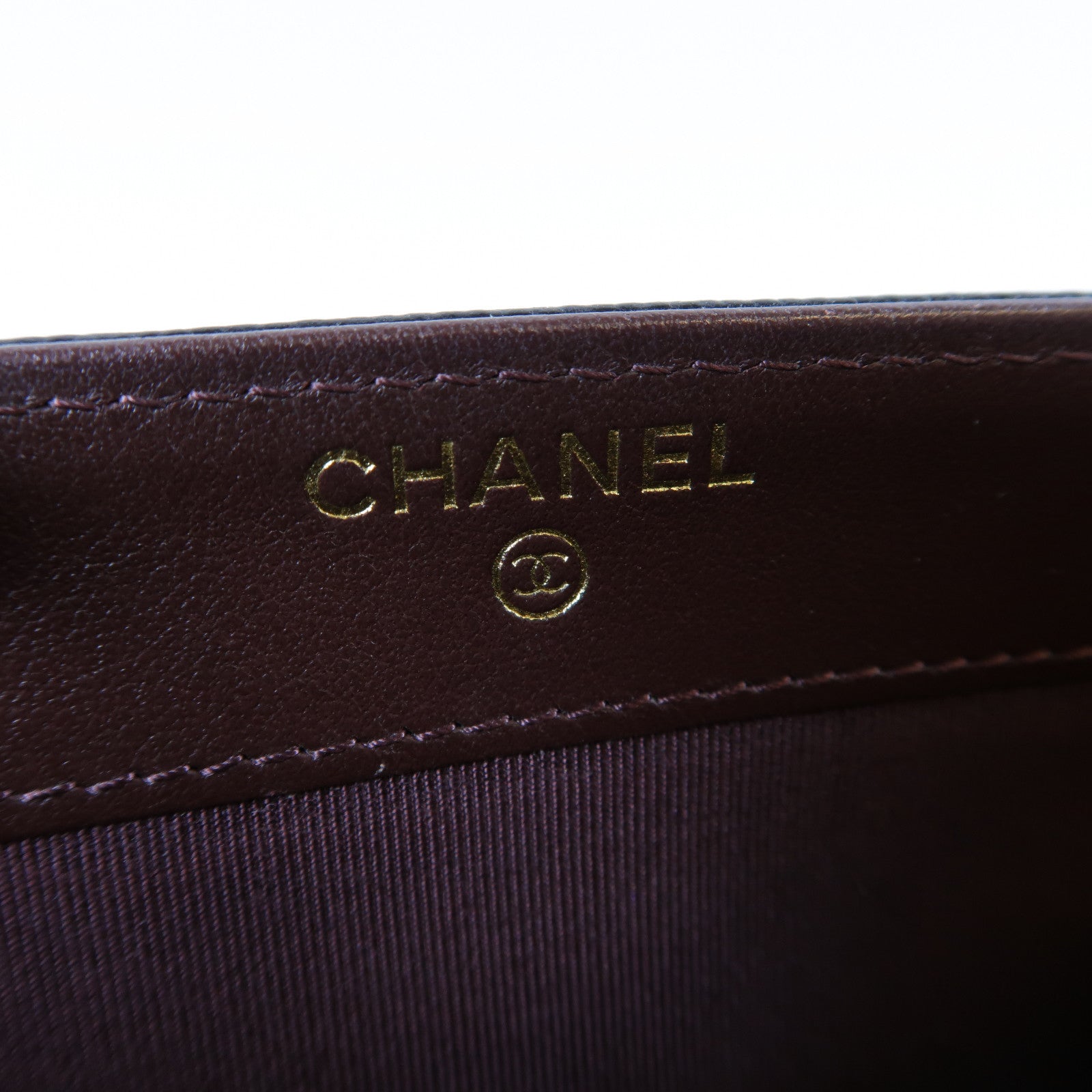 CHANEL 【激減優惠】菱格Caviar皮革Long Wallet金扣長錢包黑色
