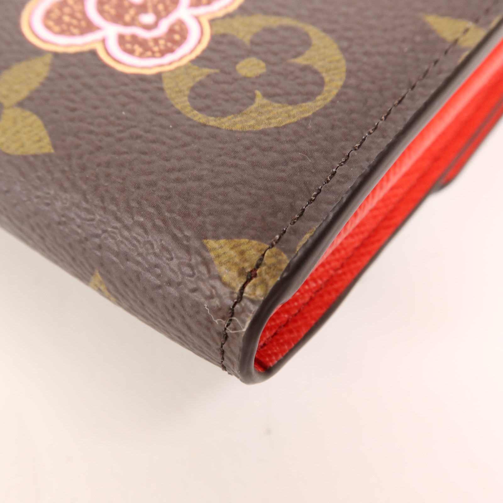LOUIS VUITTON Monogram Sarah Wallet金扣長錢包