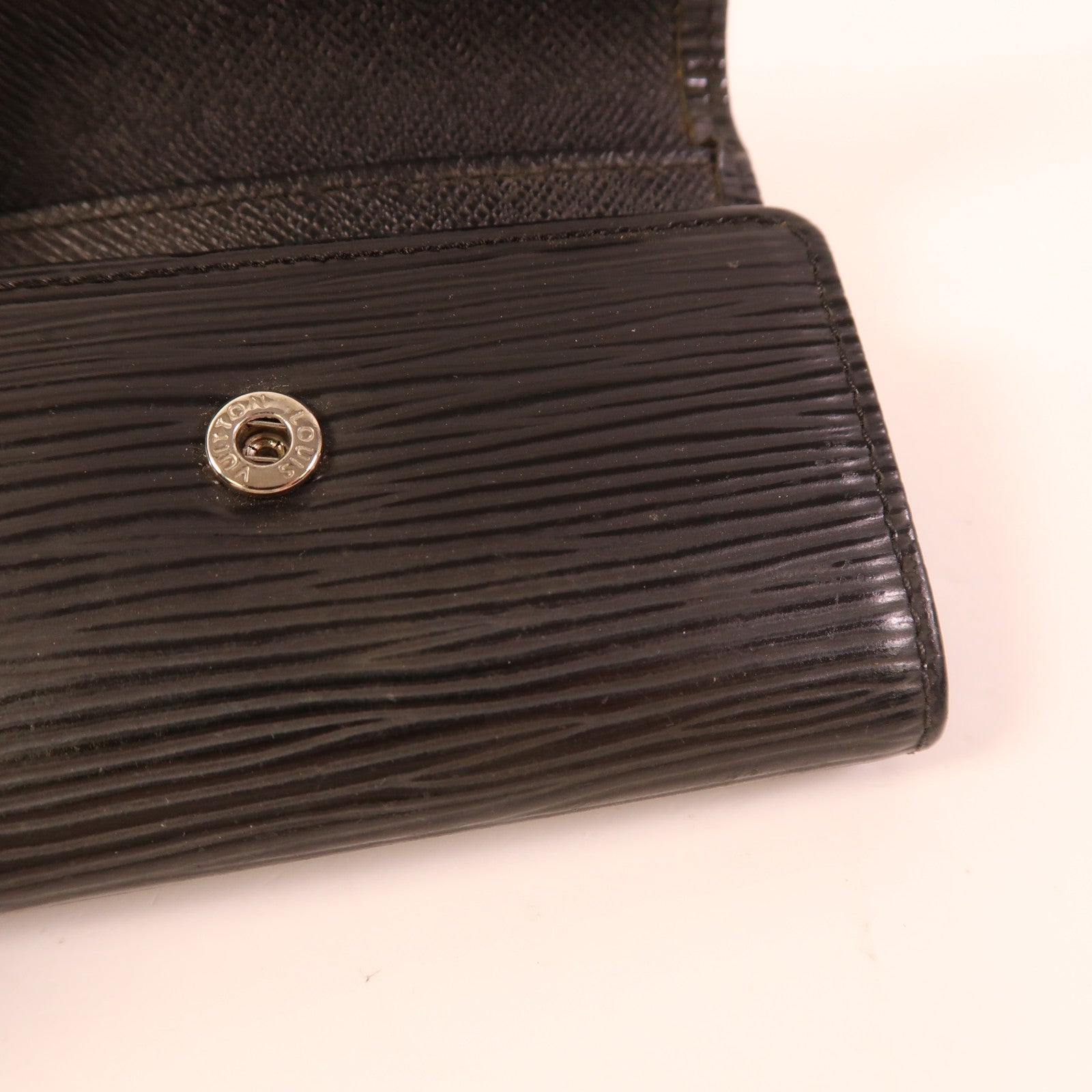 LOUIS VUITTON Epi Key Case銀扣鎖匙包