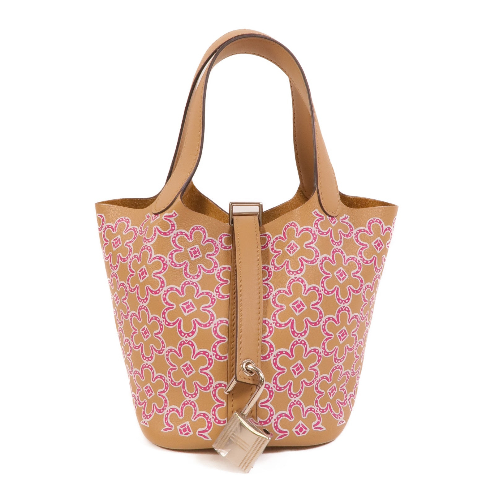 HERMES Swift皮革Picotin PM Luck Daisy手挽袋Chai