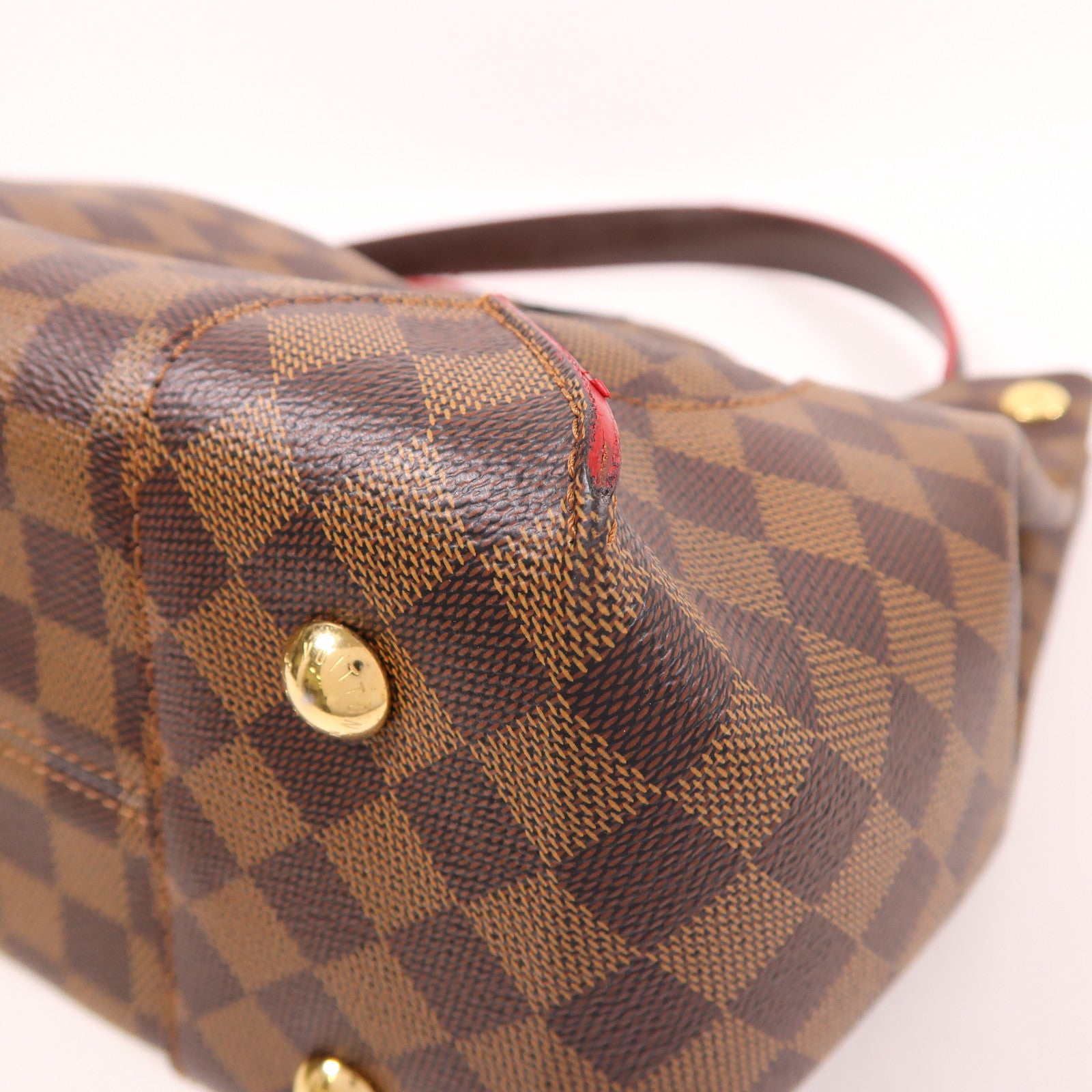 LOUIS VUITTON Damier Caissa Hobo金扣肩背袋