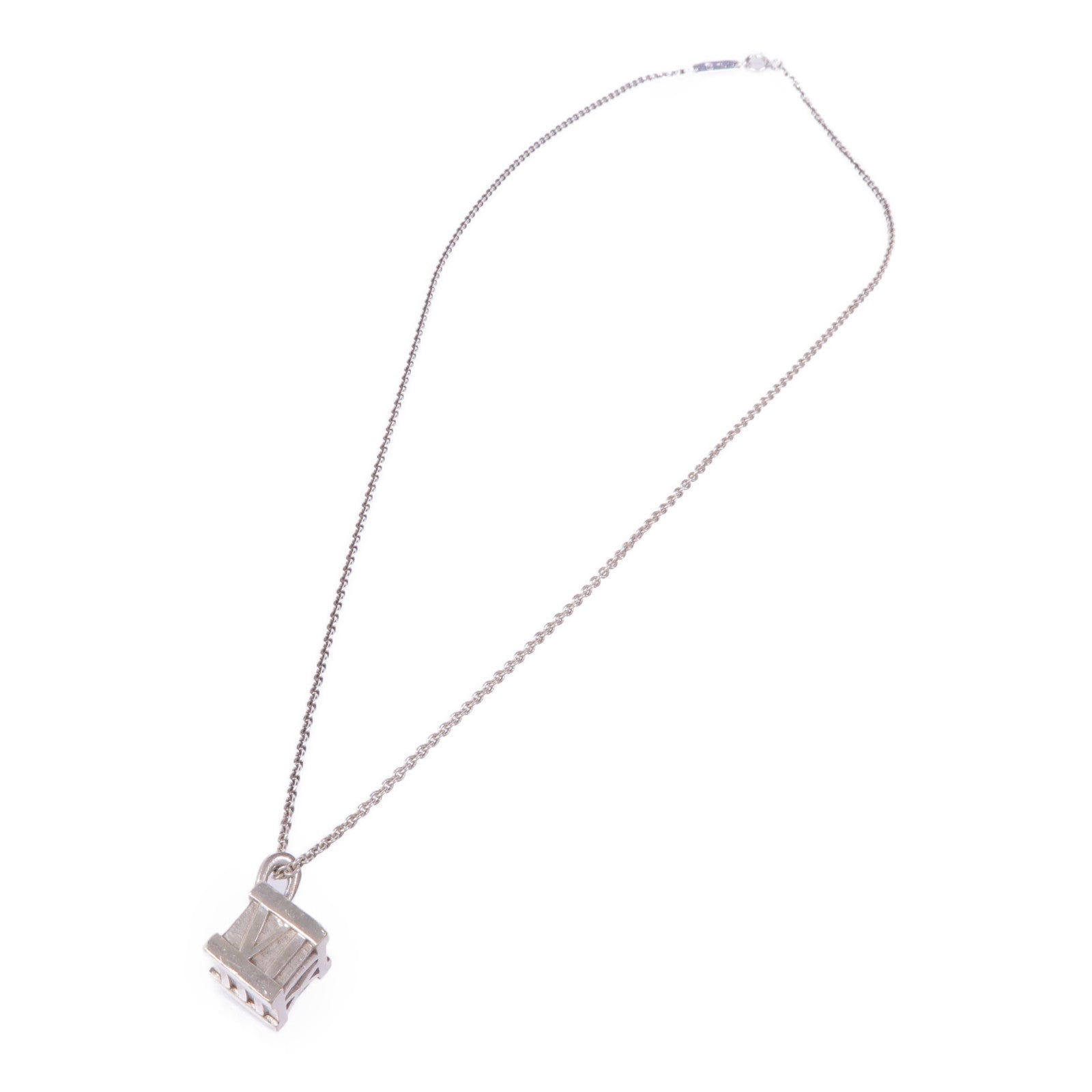 TIFFANY＆CO 925純銀Necklace Atlas項鍊