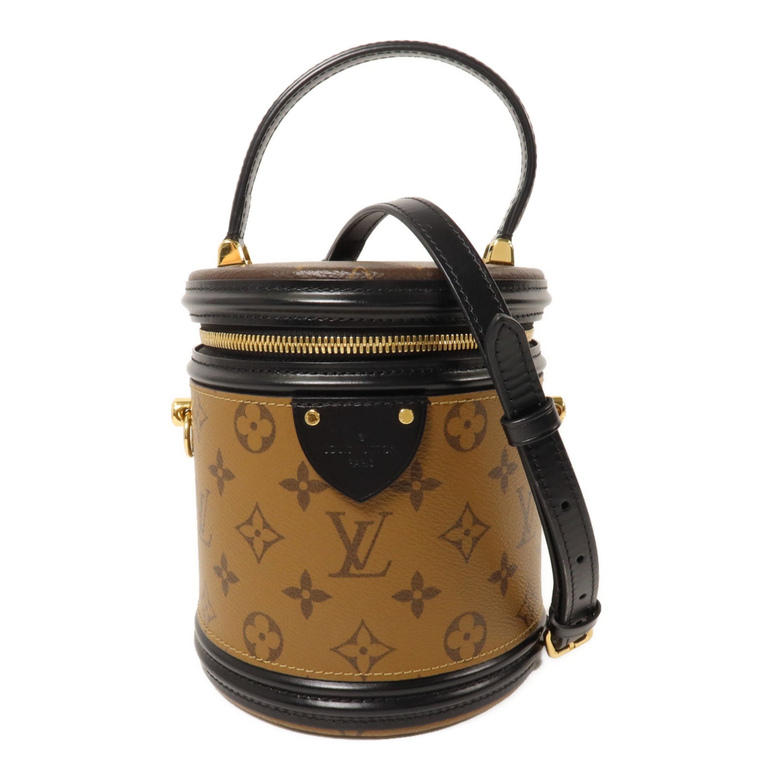 LOUIS VUITTON Monogram Reverse Cannes手挽肩背兩用袋