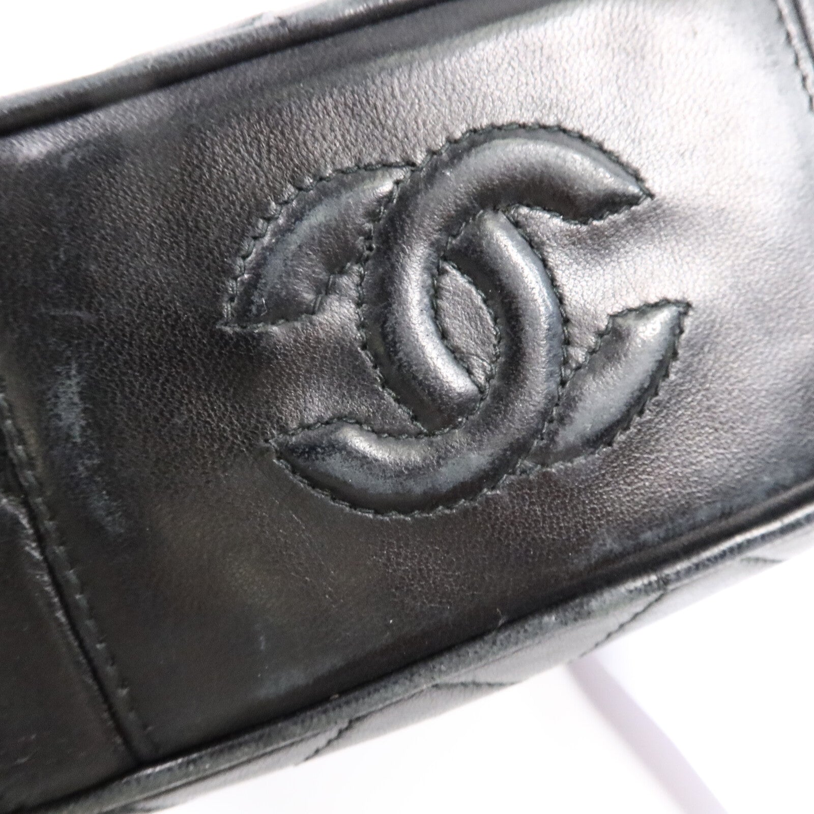 CHANEL 羊皮皮革Vintage Handbag手挽袋