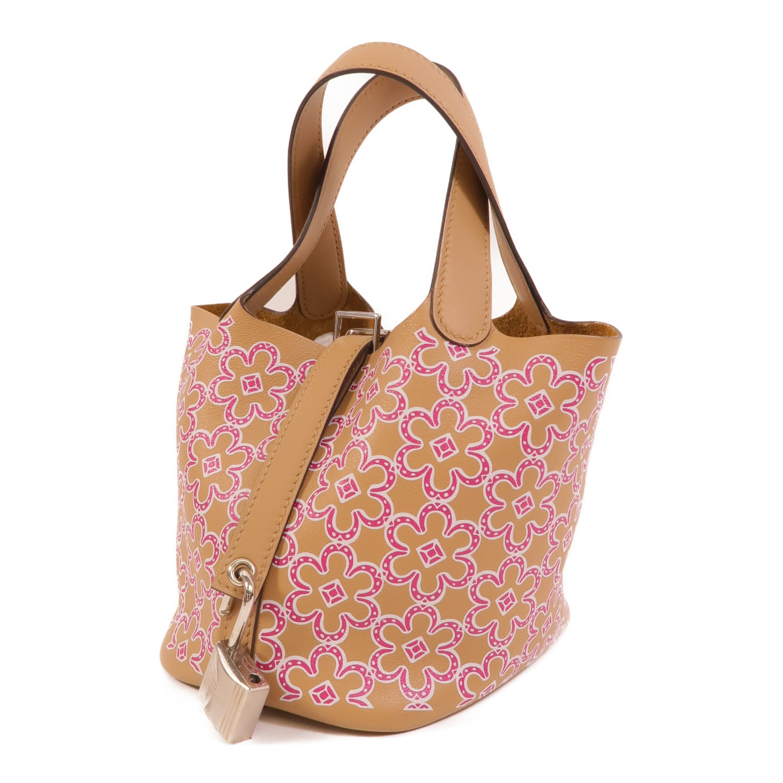 HERMES Swift皮革Picotin PM Luck Daisy手挽袋Chai