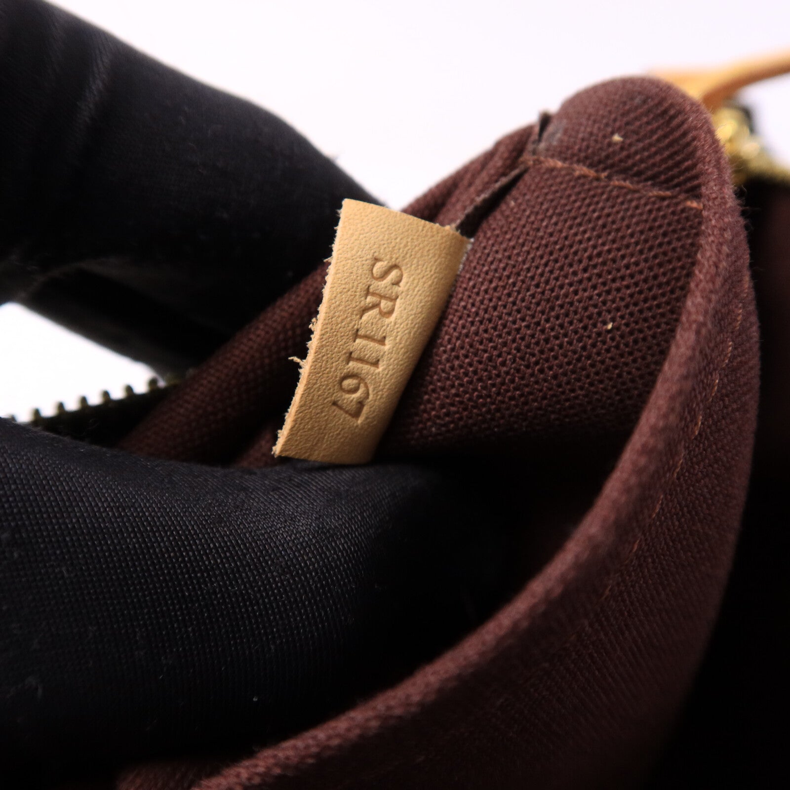LOUIS VUITTON Monogram Turenne MM金扣手挽肩背兩用袋棕色