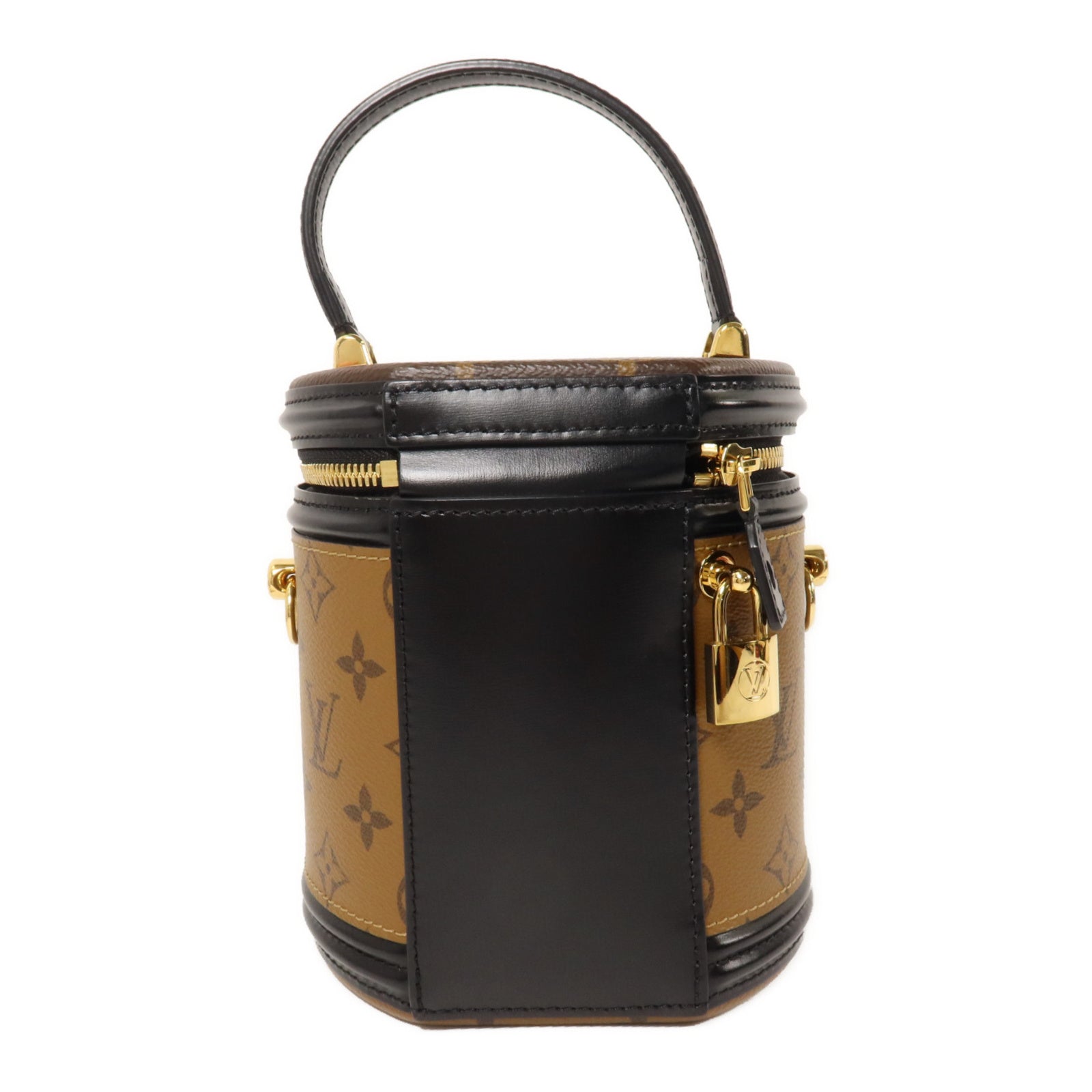 LOUIS VUITTON Monogram Reverse Cannes手挽肩背兩用袋