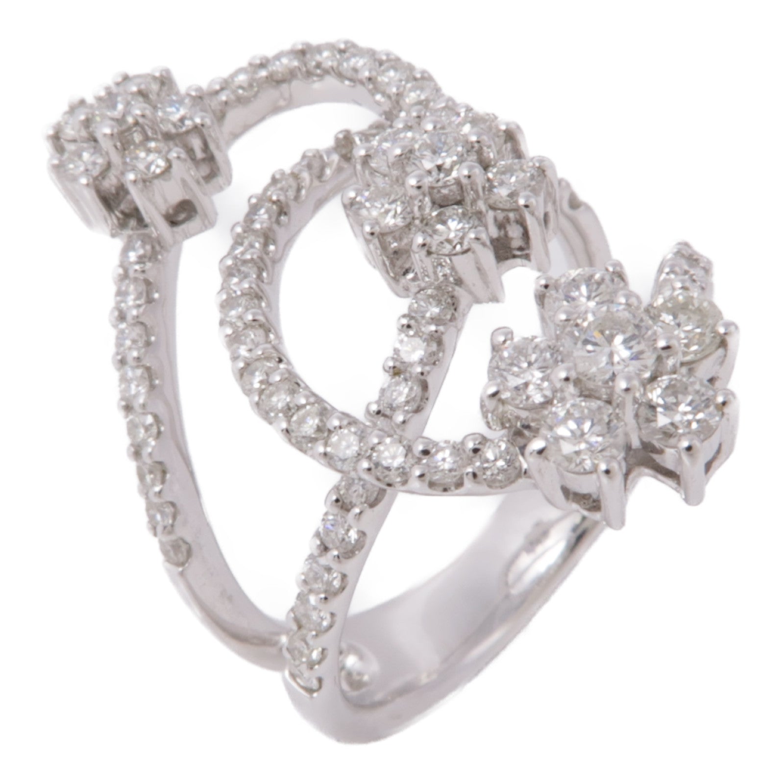 JEWELRY 18K白金Diamond Ring鑽石戒指US#6.5