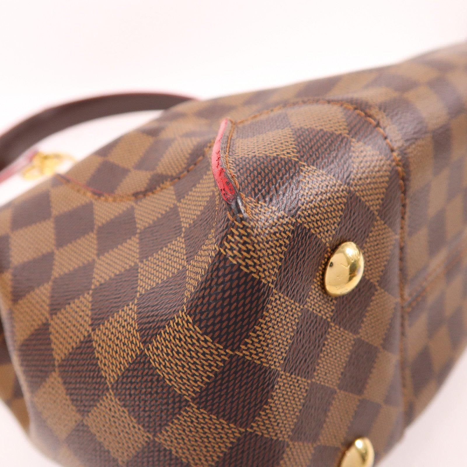 LOUIS VUITTON Damier Caissa Hobo金扣肩背袋