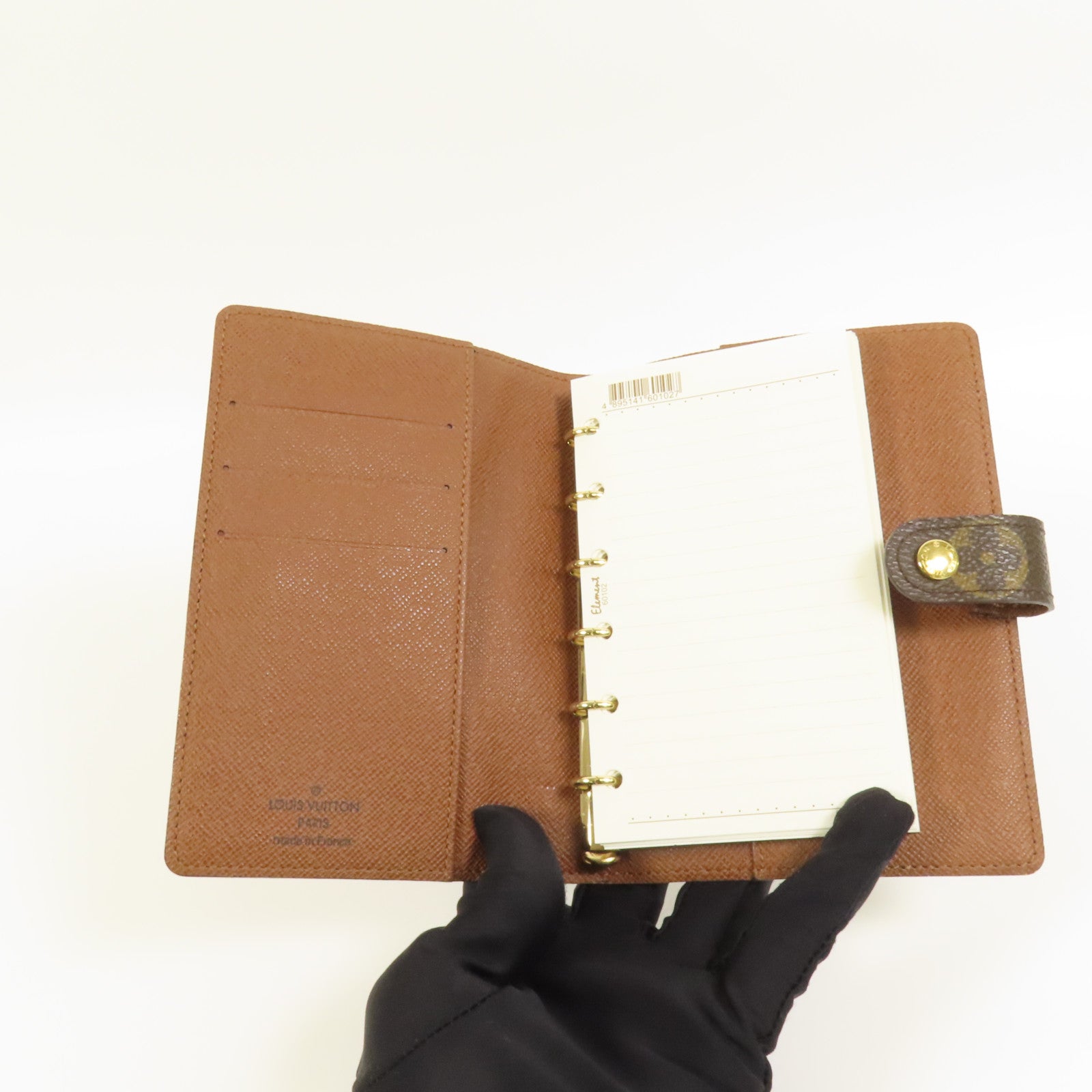 LOUIS VUITTON Monogram Agenda Cover金扣記事本封套