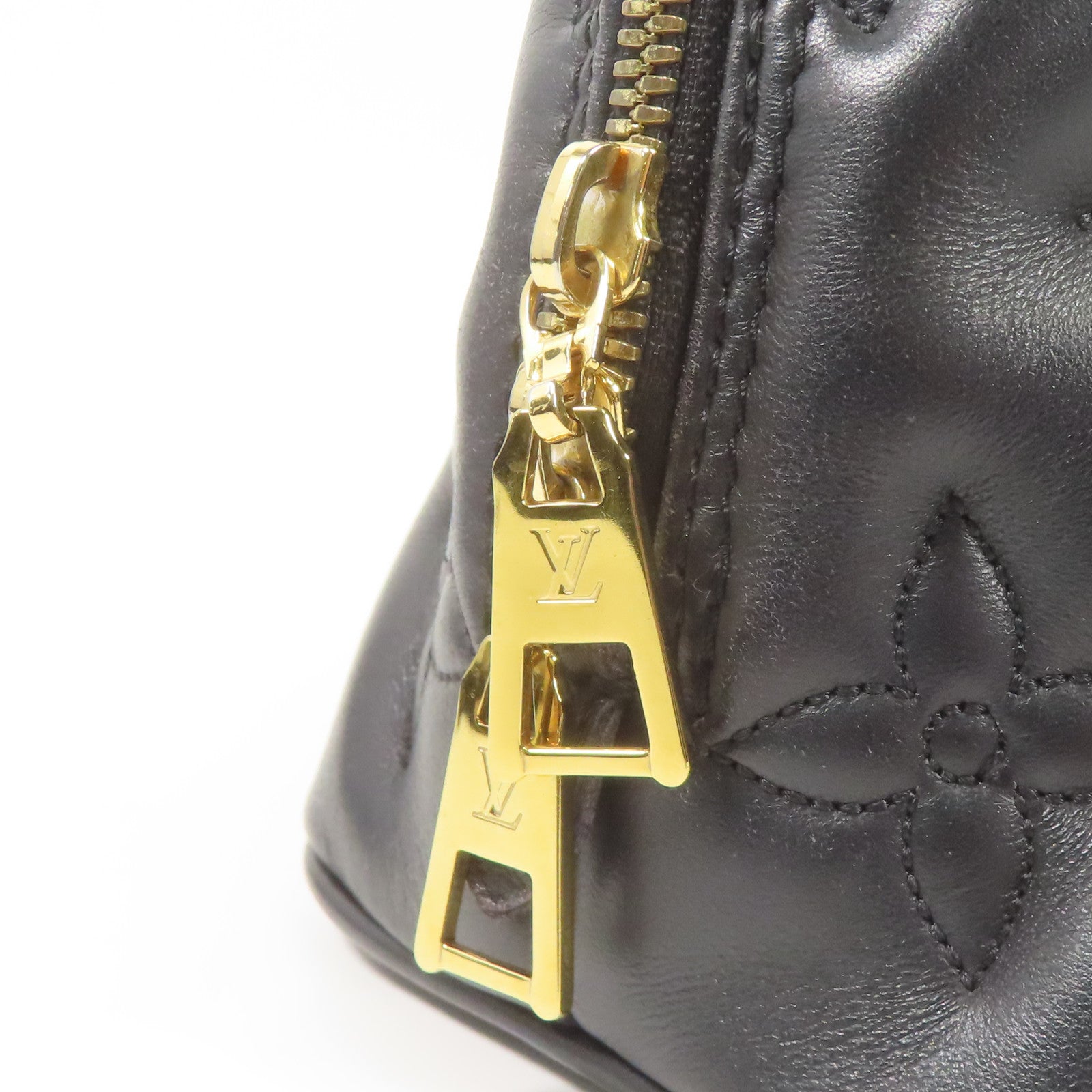 LOUIS VUITTON 牛皮皮革Alma BB金扣手挽肩背兩用袋
