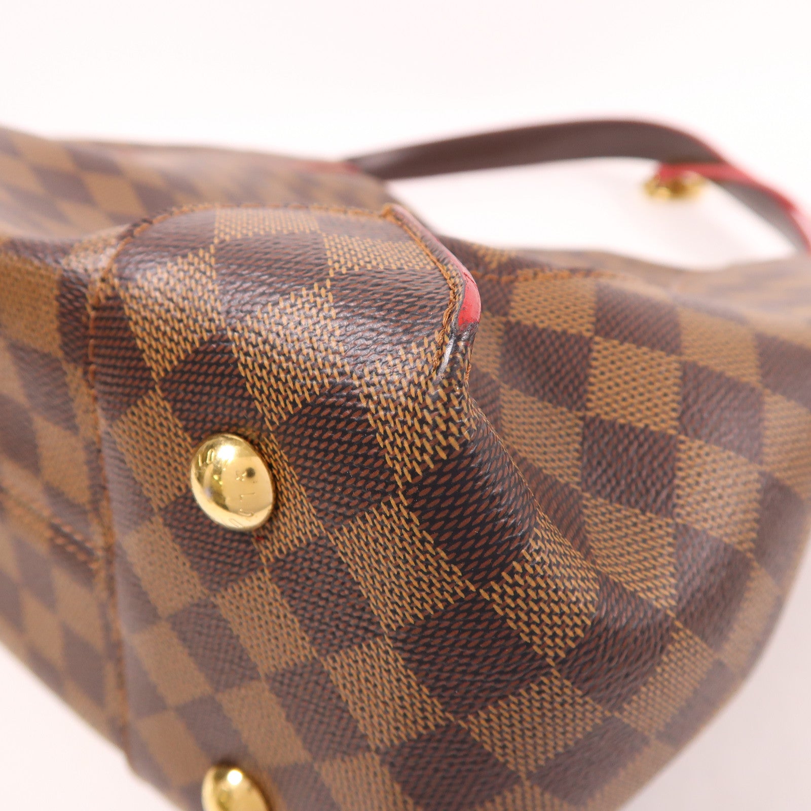LOUIS VUITTON Damier Caissa Hobo金扣肩背袋