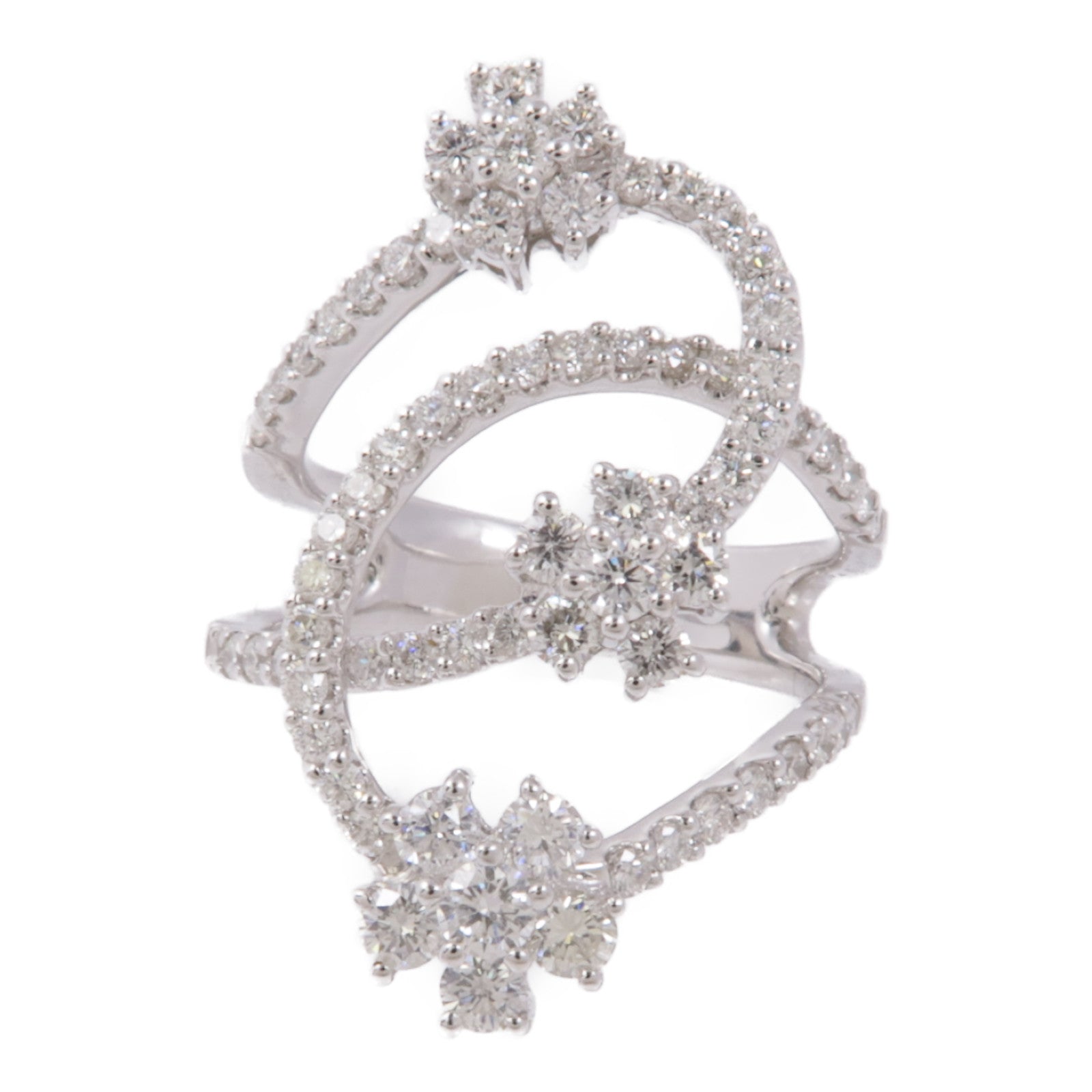 JEWELRY 18K白金Diamond Ring鑽石戒指US#6.5