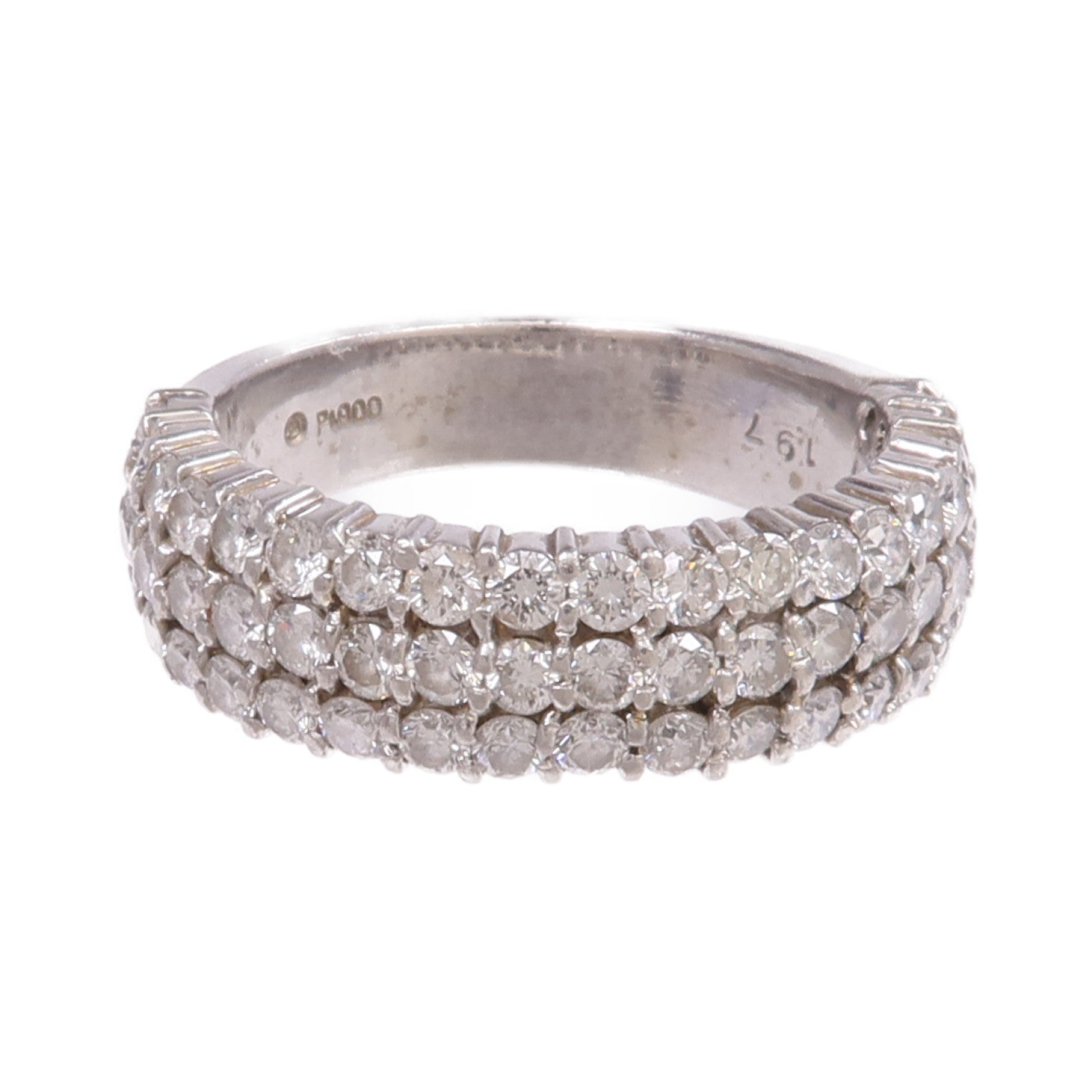 JEWELRY PT900鉑金Diamond Ring鑽石戒指US#9