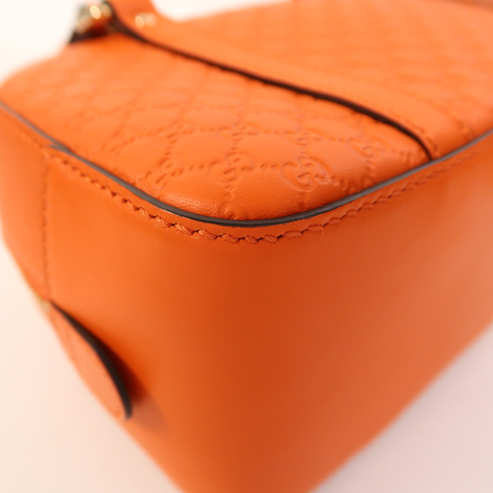 GUCCI 牛皮皮革Guccissima 2 Way Shoulder金扣手挽肩背兩用袋