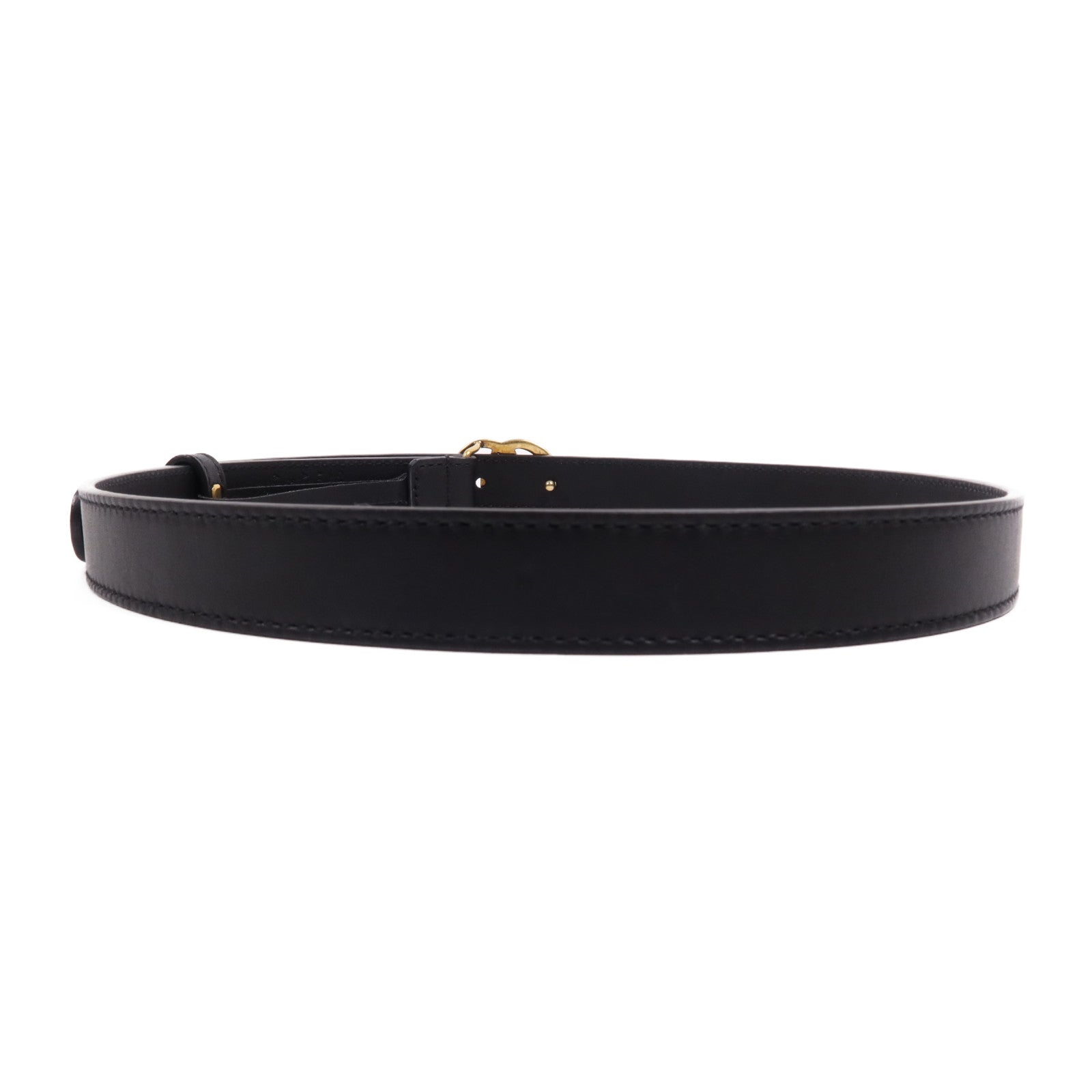 GUCCI 牛皮皮革Belt金扣皮帶