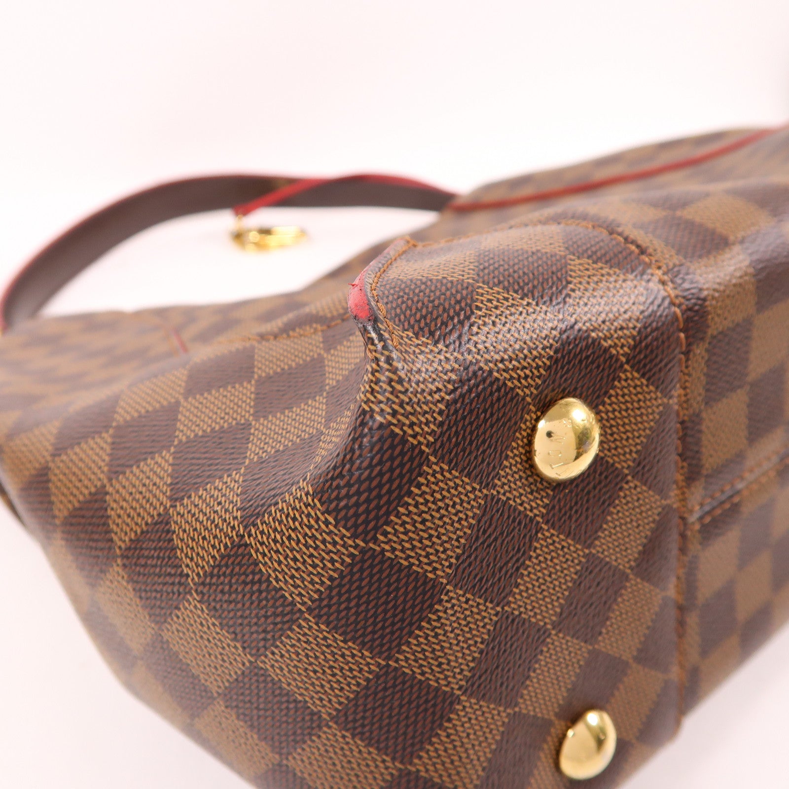 LOUIS VUITTON Damier Caissa Hobo金扣肩背袋