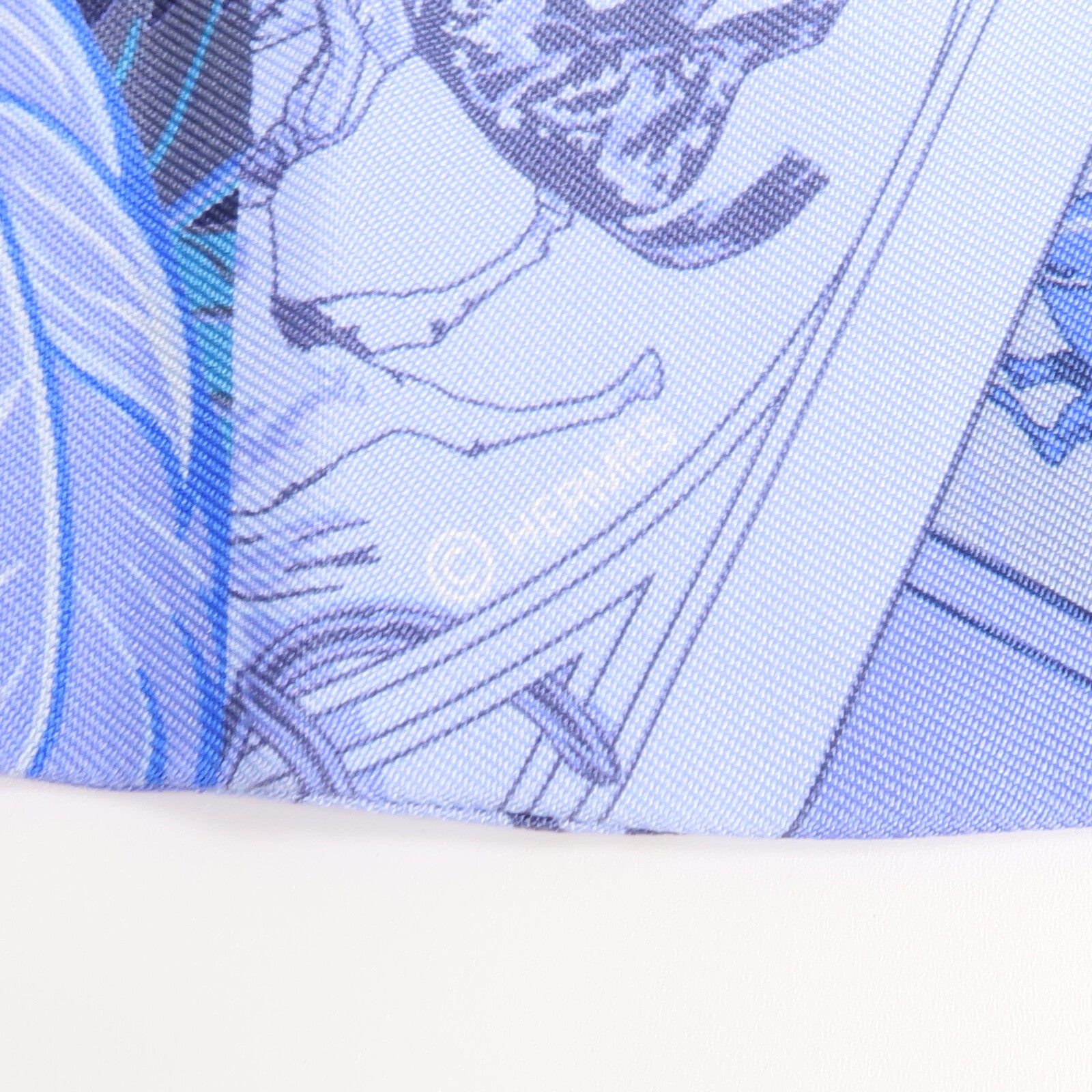 HERMES 絲質Twilly絲巾