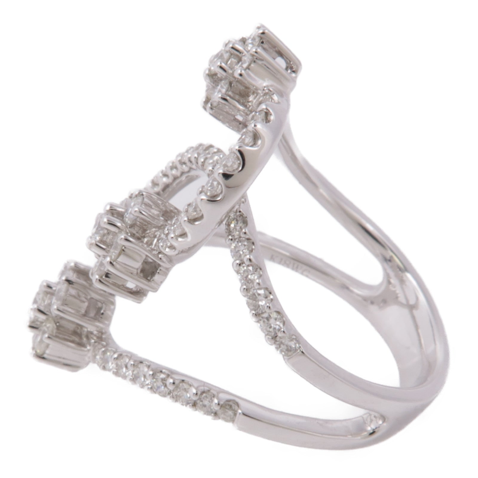 JEWELRY 18K白金Diamond Ring鑽石戒指US#6.5