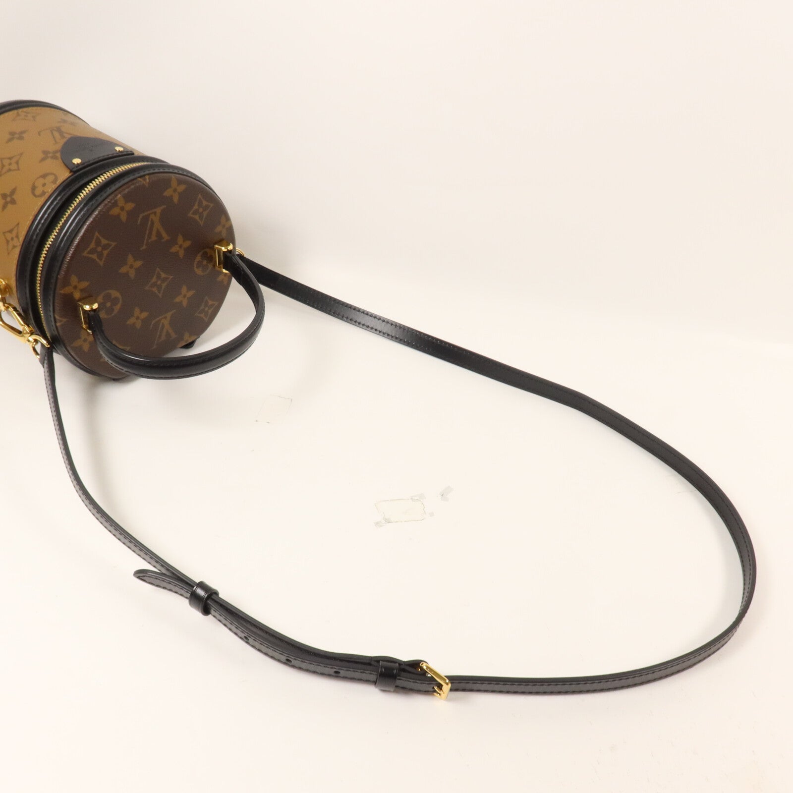 LOUIS VUITTON Monogram Reverse Cannes手挽肩背兩用袋