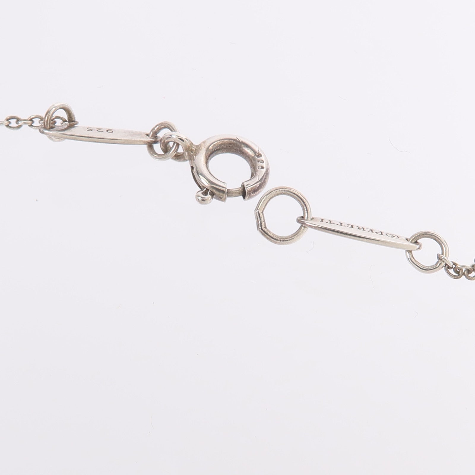 TIFFANY＆CO 925純銀Open Heart Necklace項鍊