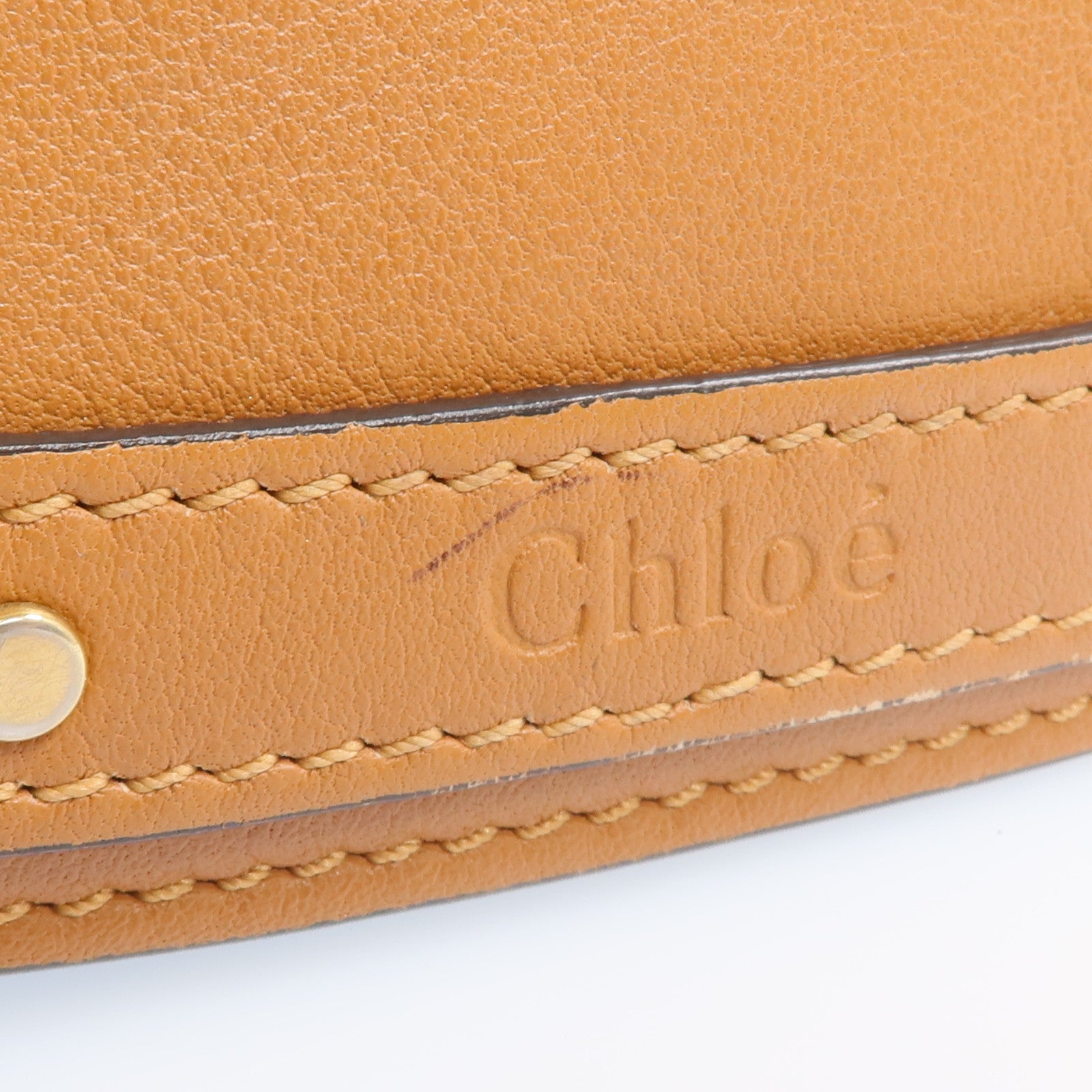 Chloe 牛皮皮革Nile Small金扣手挽肩背兩用袋