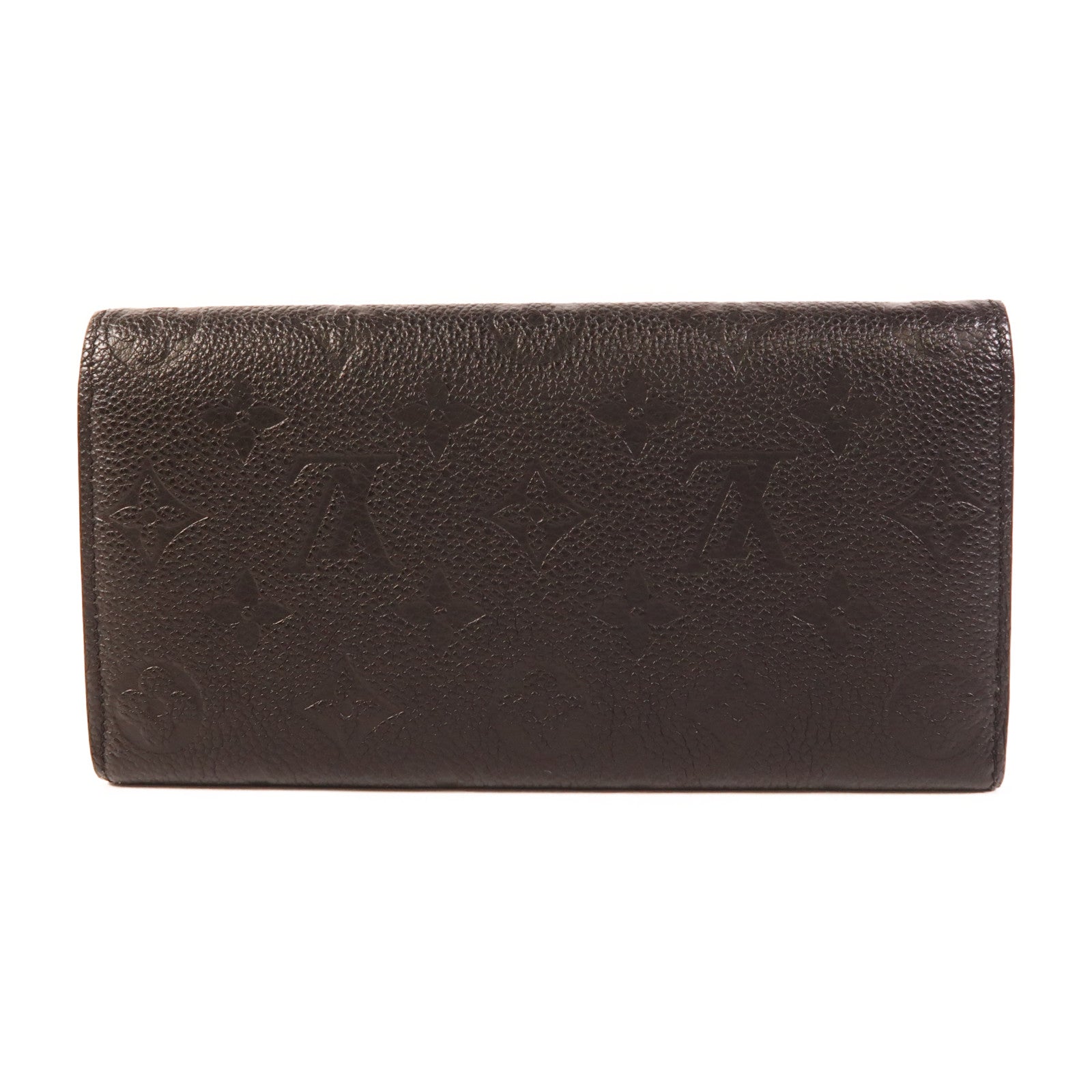 LOUIS VUITTON Monogram Empreinte Long Wallet金扣長錢包