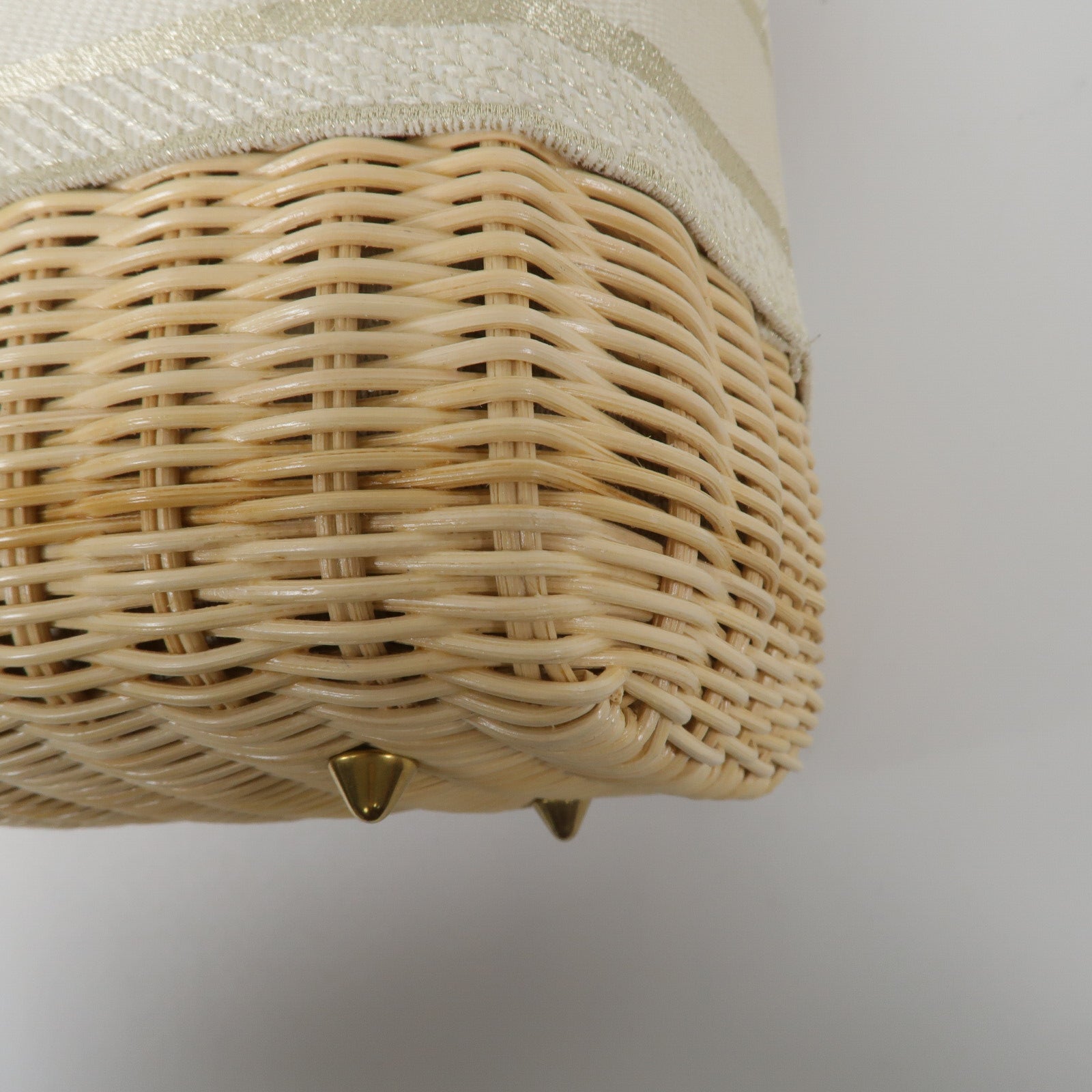Dior 藤料Wicker Rattan Lady Dior Medium Bag手挽肩背兩用袋