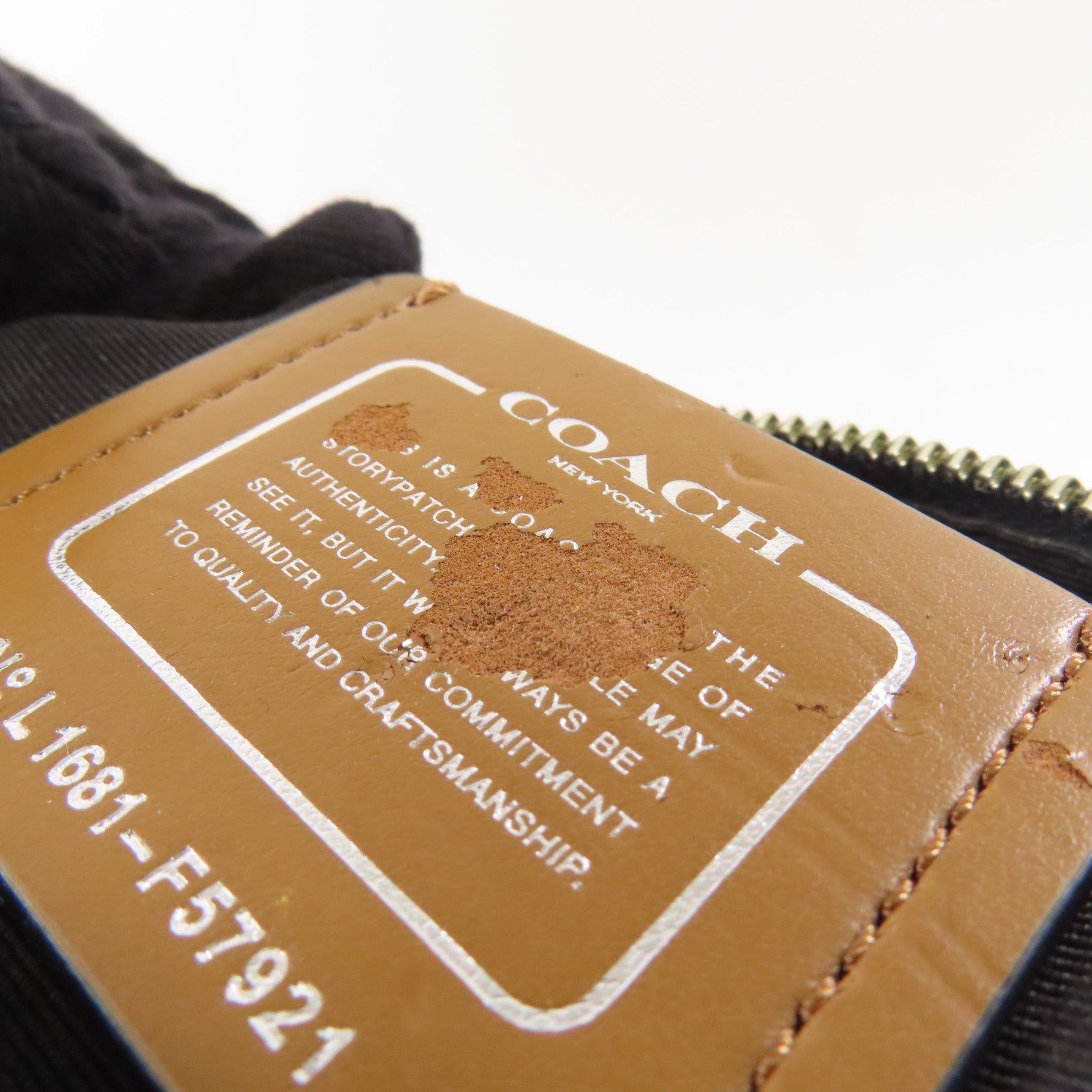 COACH 牛皮皮革2 Way Shoulder Bag銀扣手挽肩背兩用袋