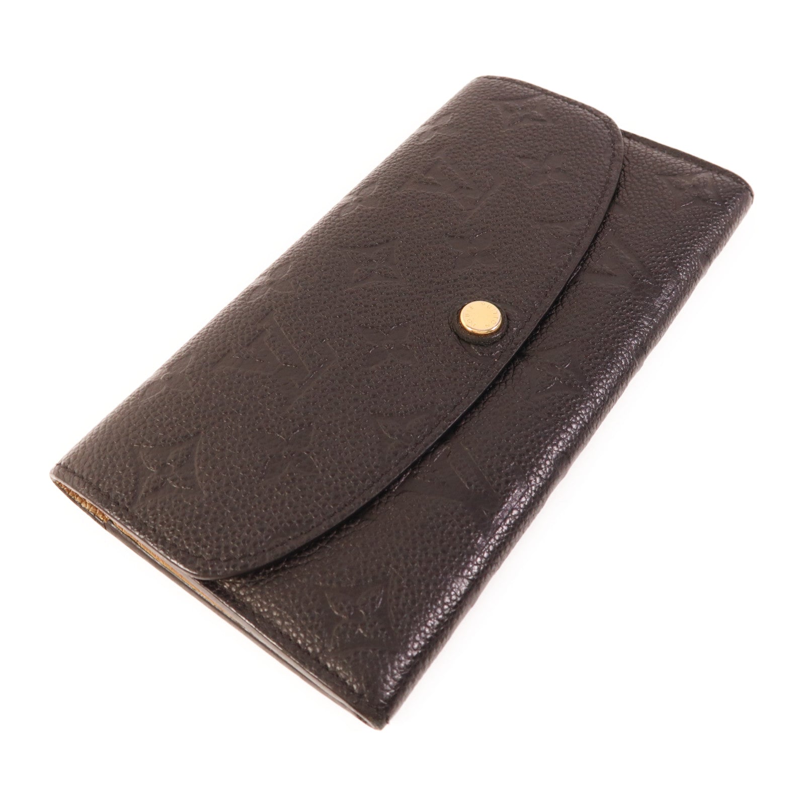 LOUIS VUITTON Monogram Empreinte Long Wallet金扣長錢包