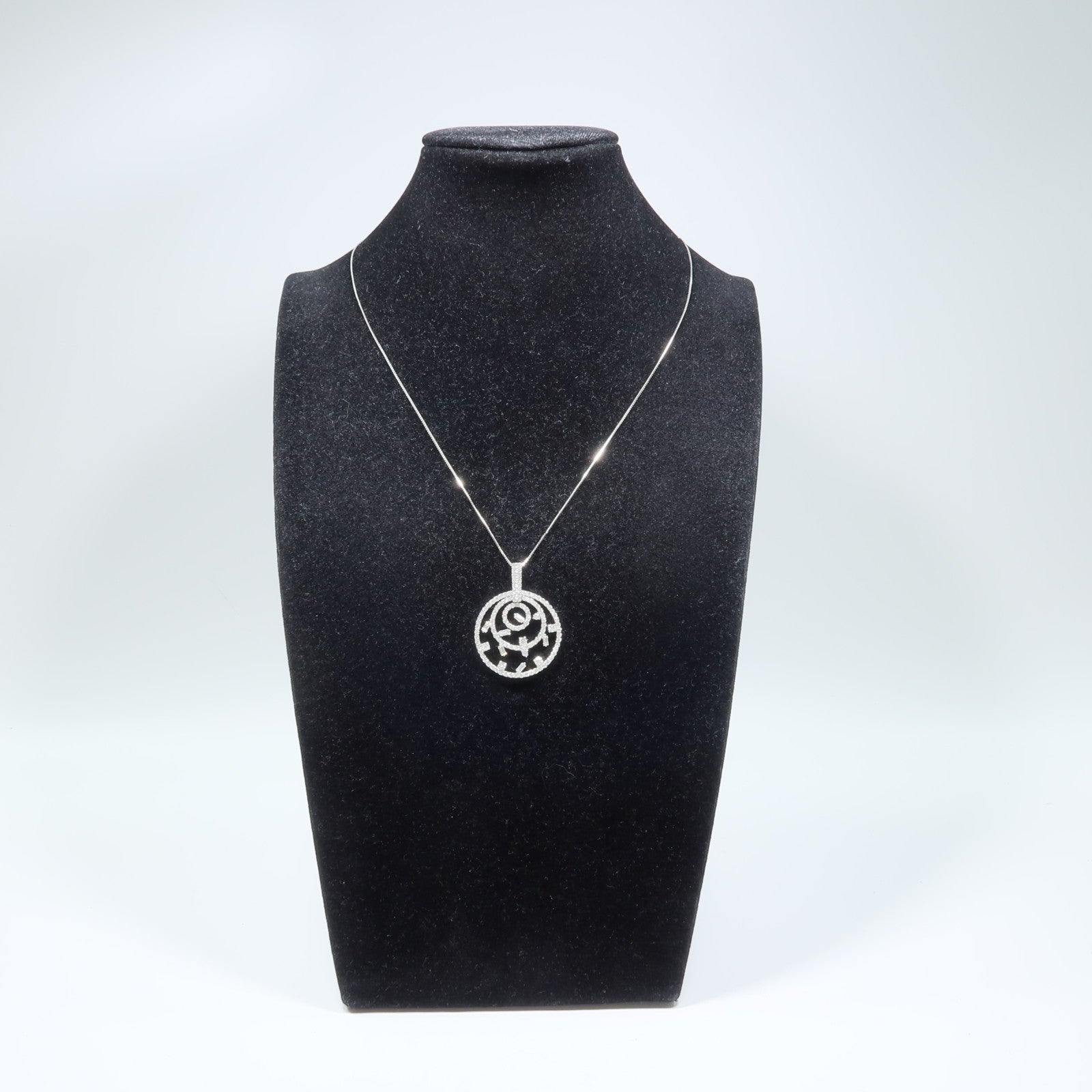 JEWELRY 18K白金Diamond Necklace鑽石項鍊