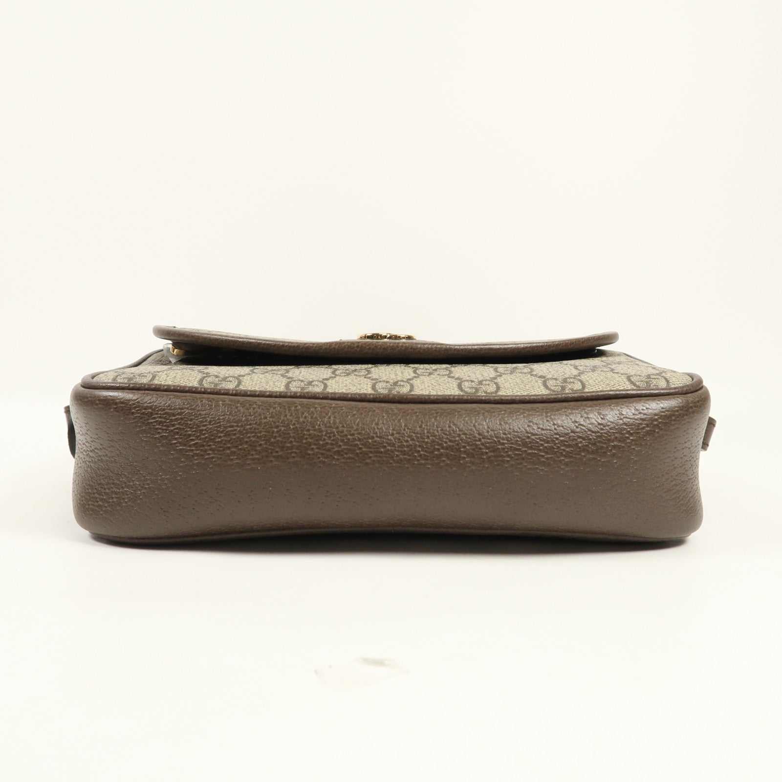 GUCCI 塗層帆布Ophidia GG金扣肩背袋