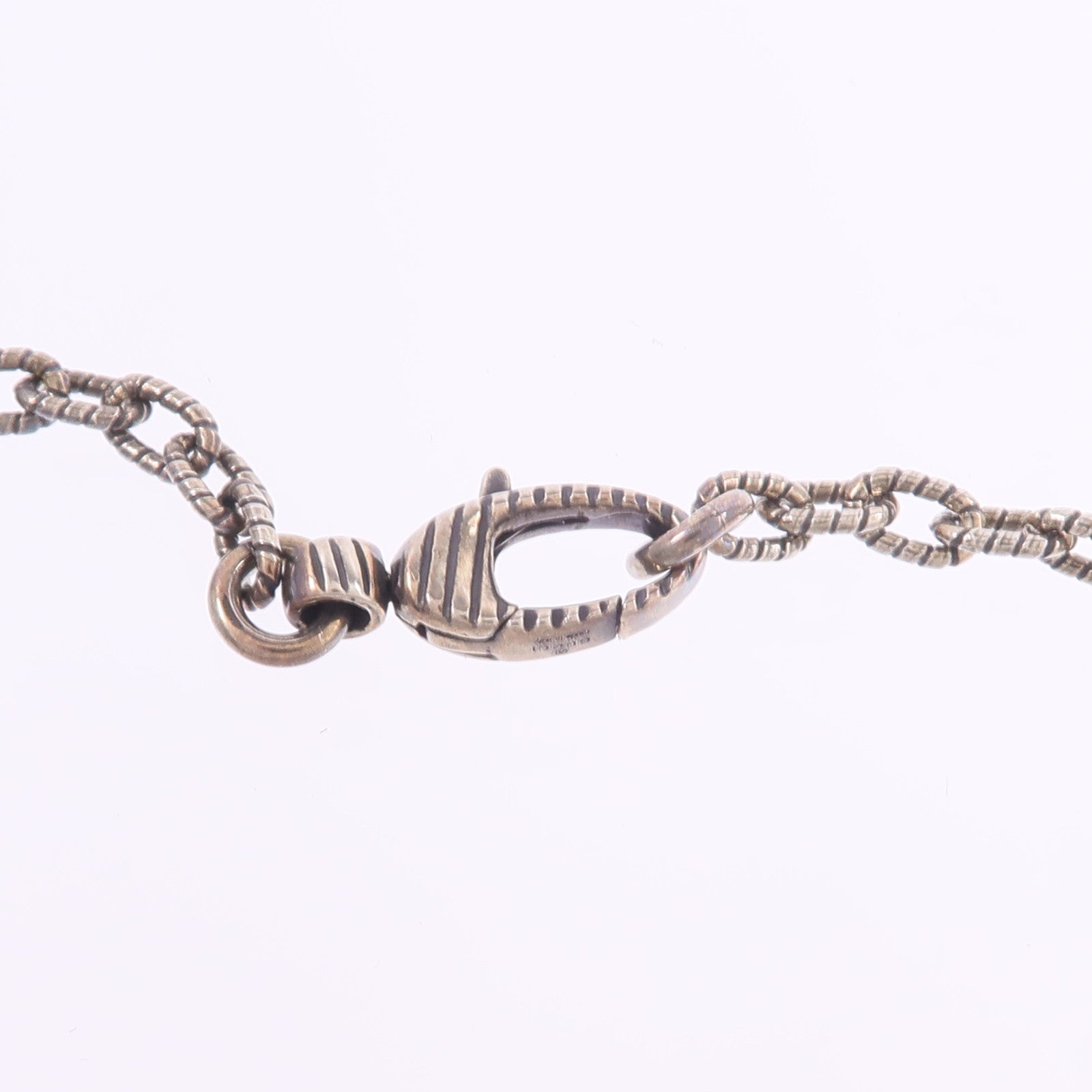GUCCI 925純銀Interlocking Pendant項鍊