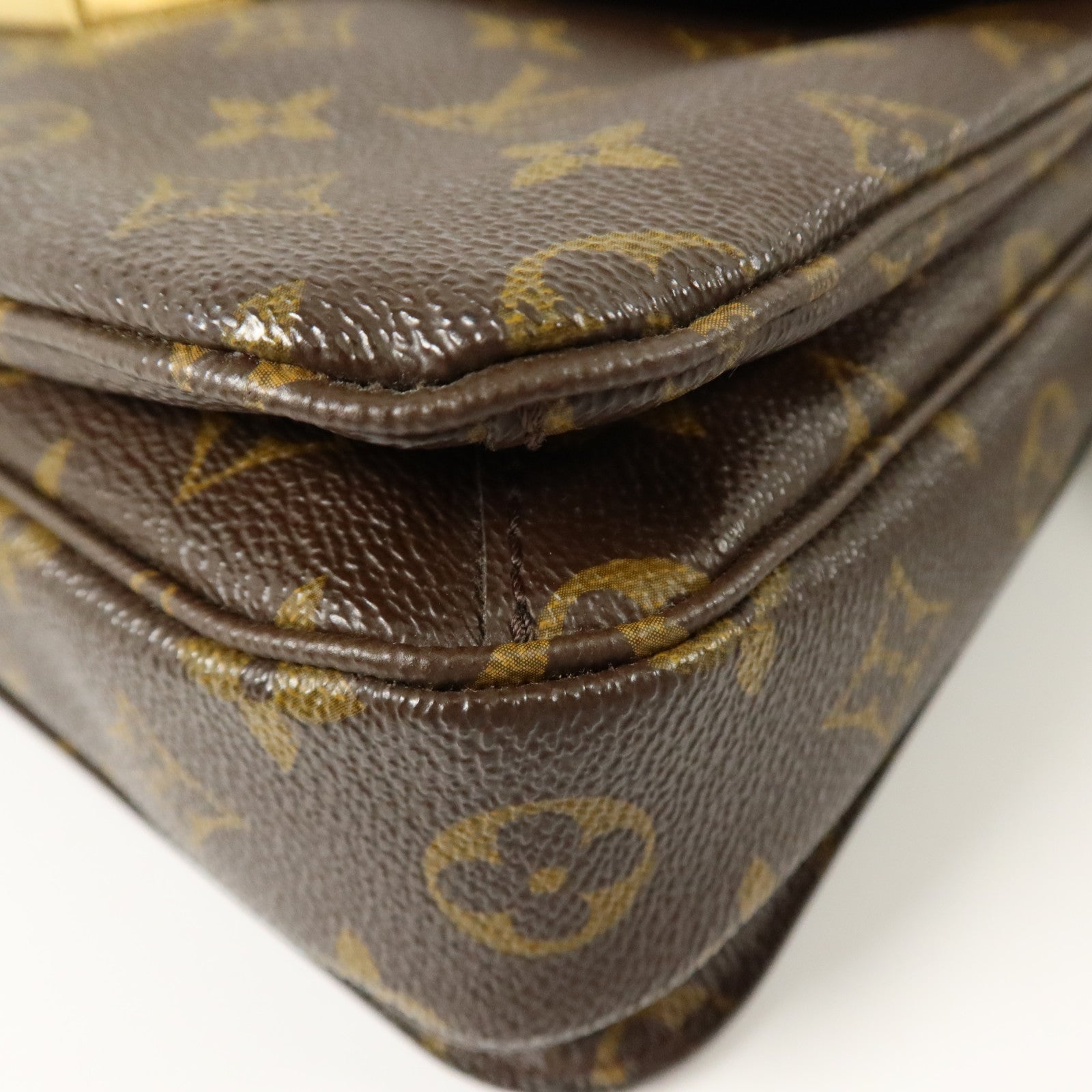LOUIS VUITTON Monogram Pochette Metis MM金扣手挽肩背兩用袋