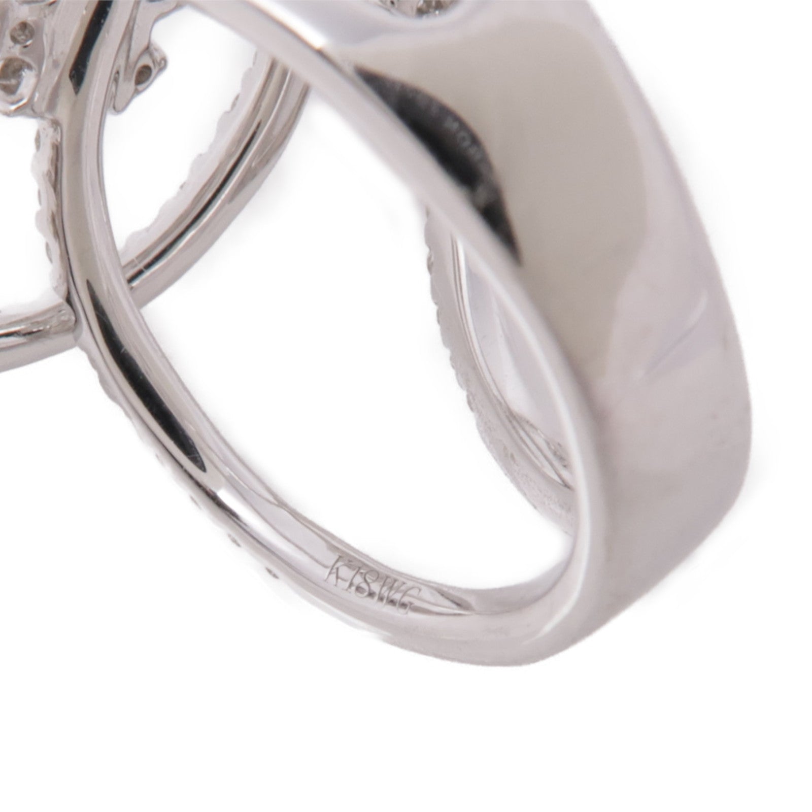 JEWELRY 18K白金Diamond Ring鑽石戒指US#6.5