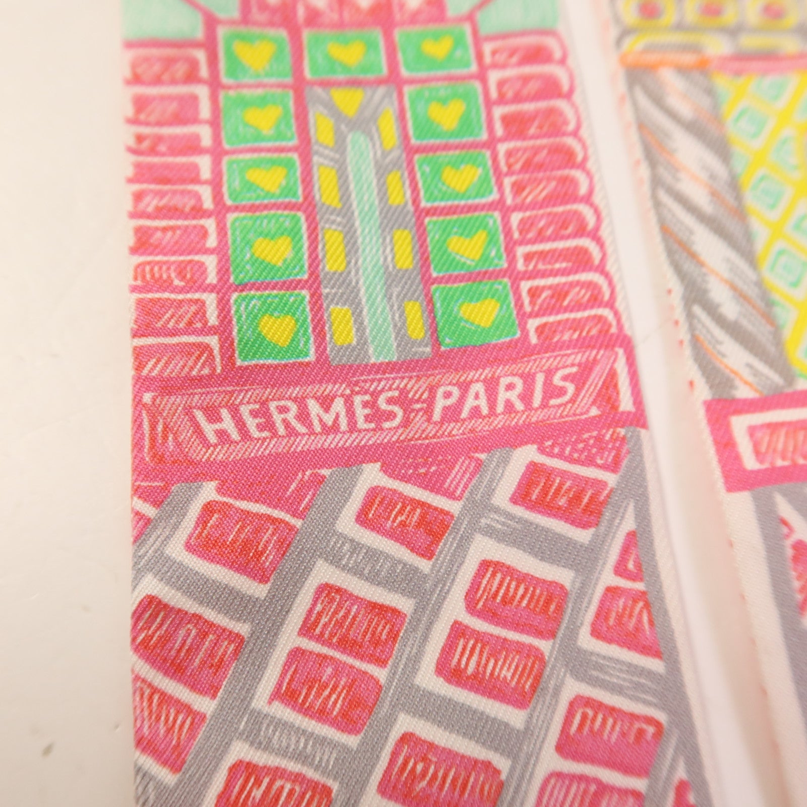 HERMES 【激減優惠】絲質Twilly絲巾