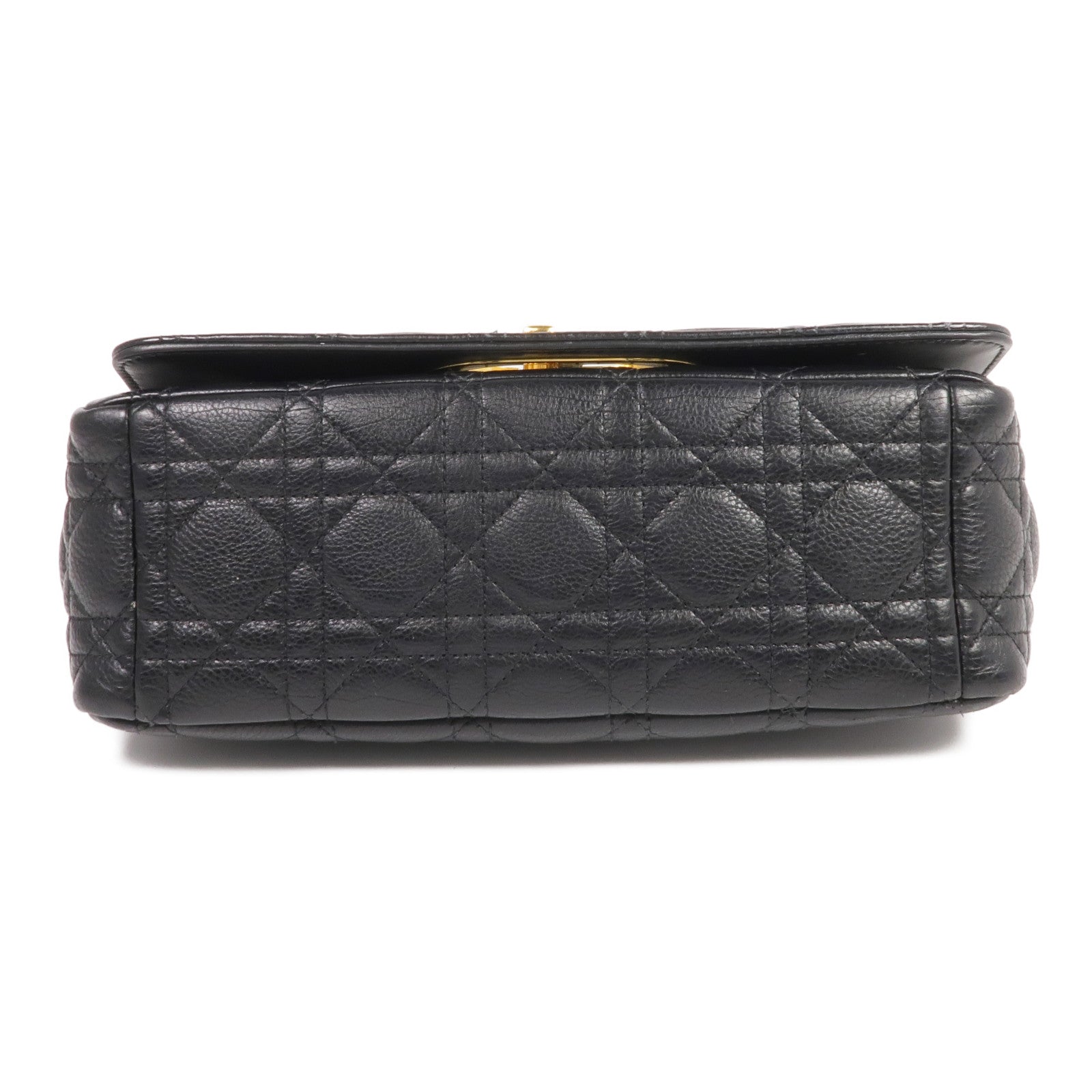 Dior 牛皮皮革Care Bag Medium金扣鏈帶肩背袋