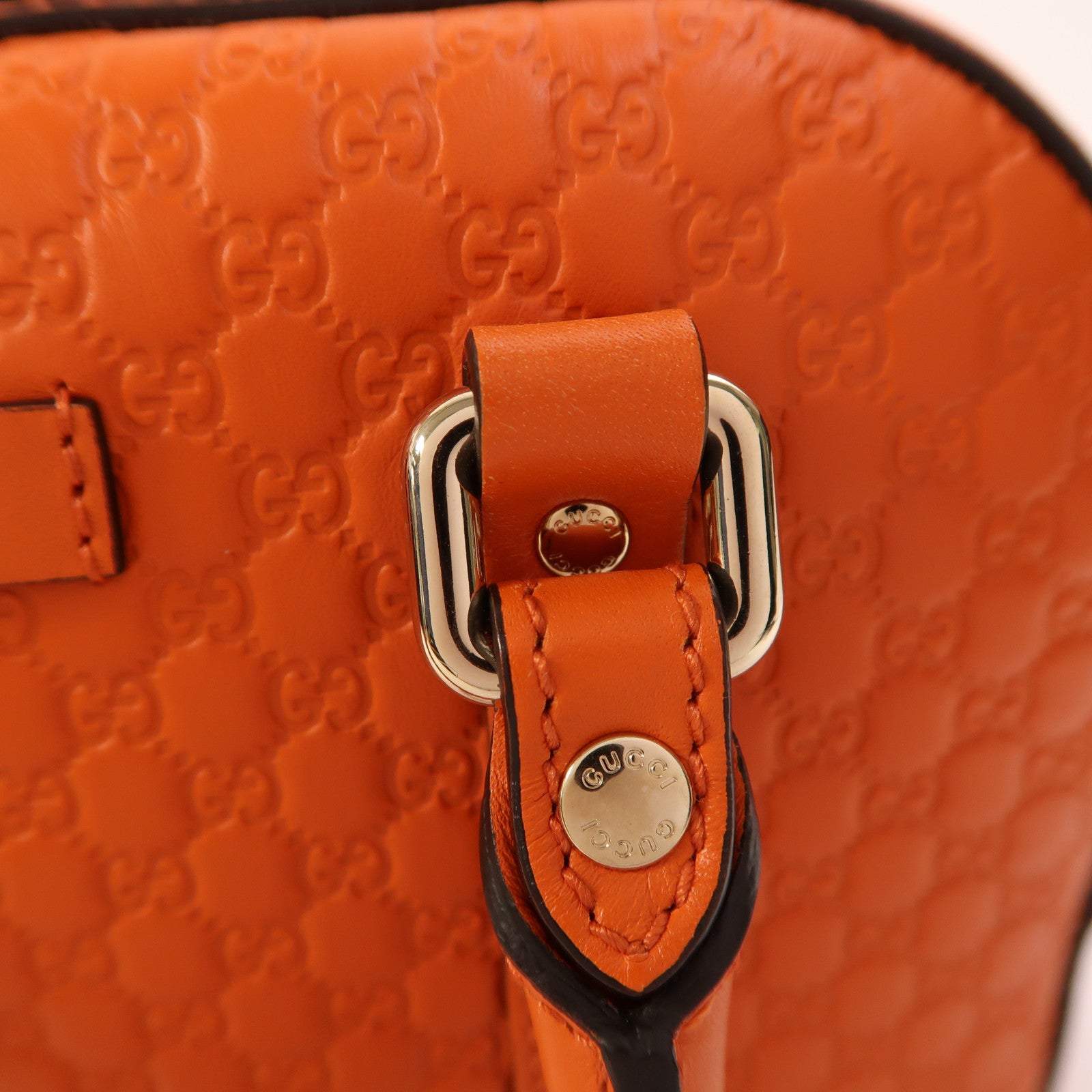 GUCCI 牛皮皮革Guccissima 2 Way Shoulder金扣手挽肩背兩用袋