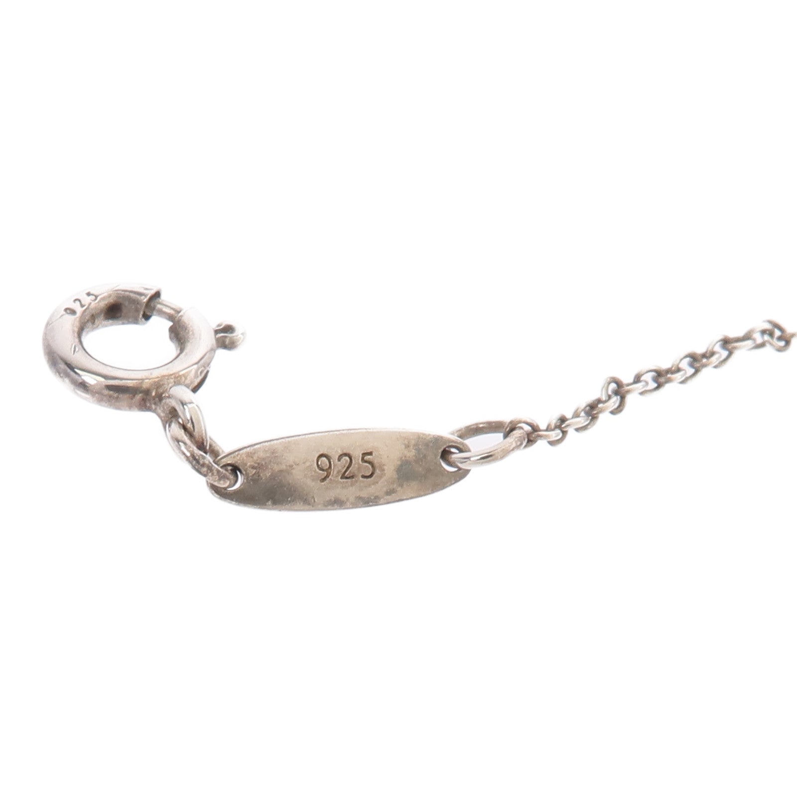 TIFFANY＆CO 925純銀Open Heart Necklace項鍊